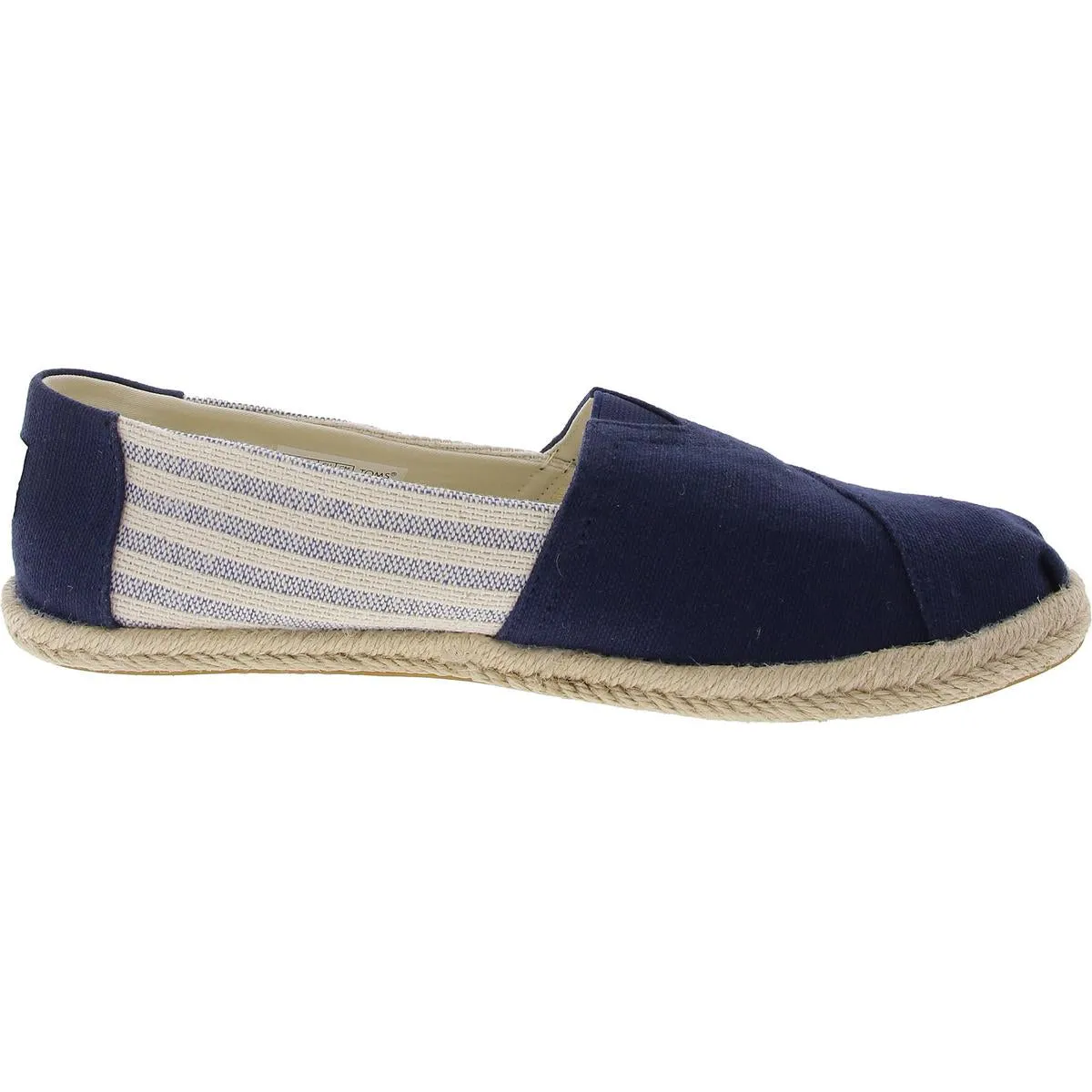 10019683 Womens Two Tone Manmade Boat Shoes