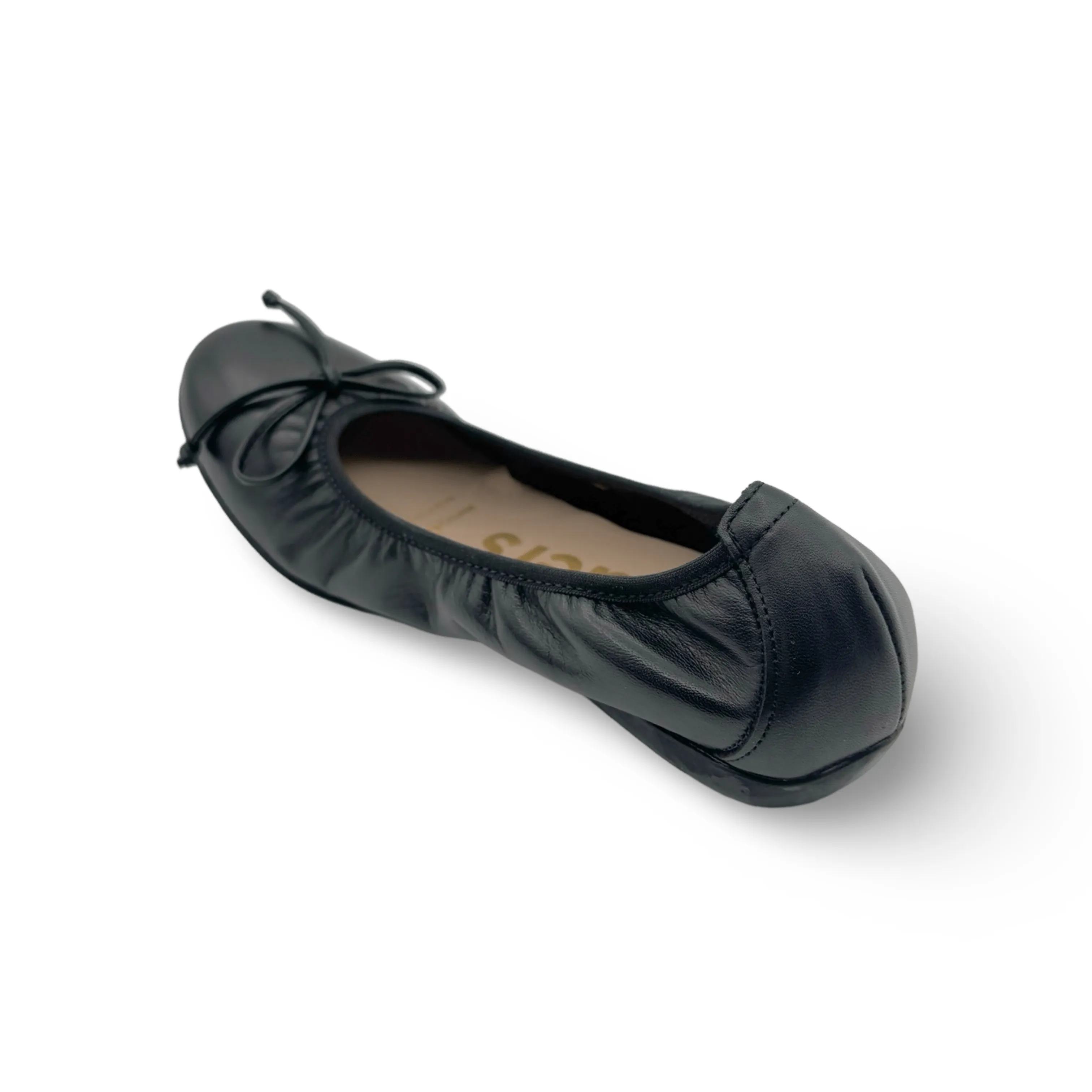 A61112 Black Ballet Flat