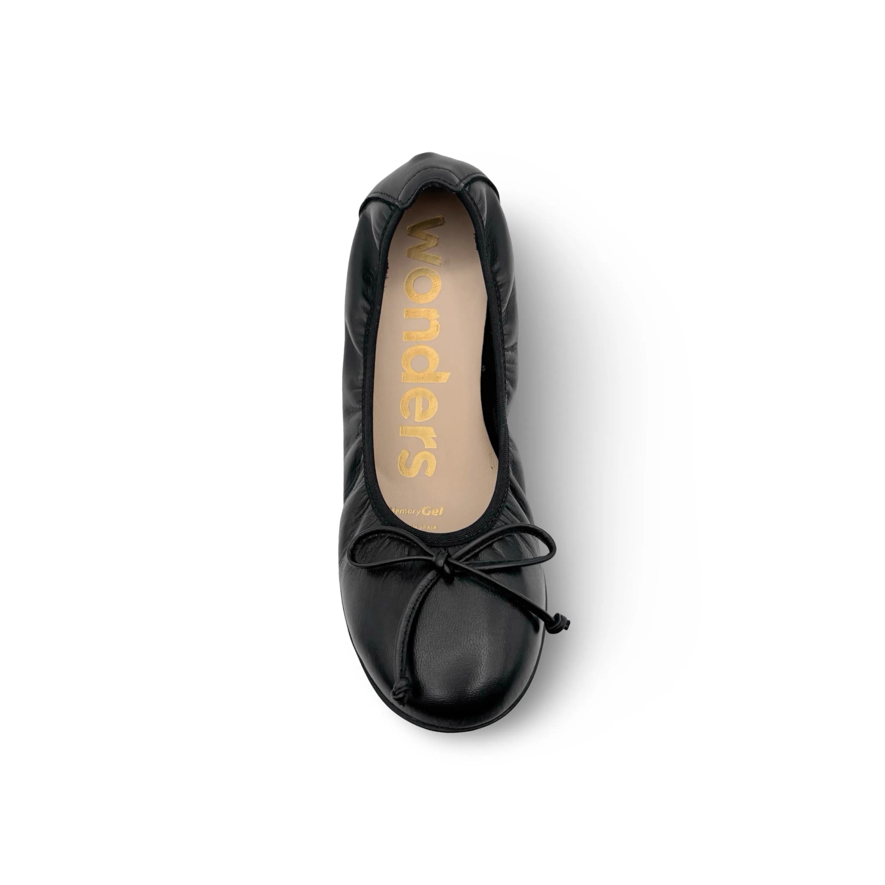 A61112 Black Ballet Flat