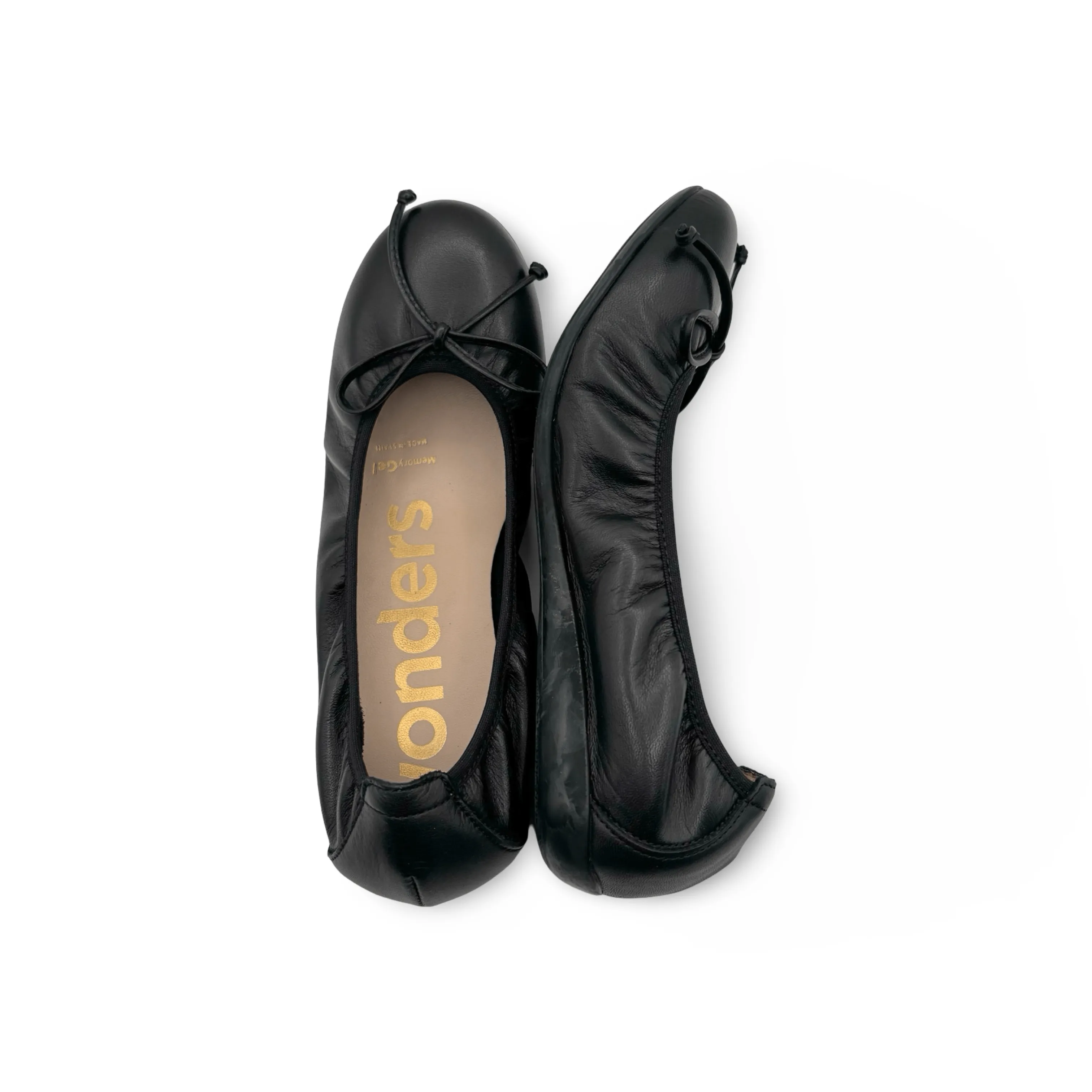 A61112 Black Ballet Flat