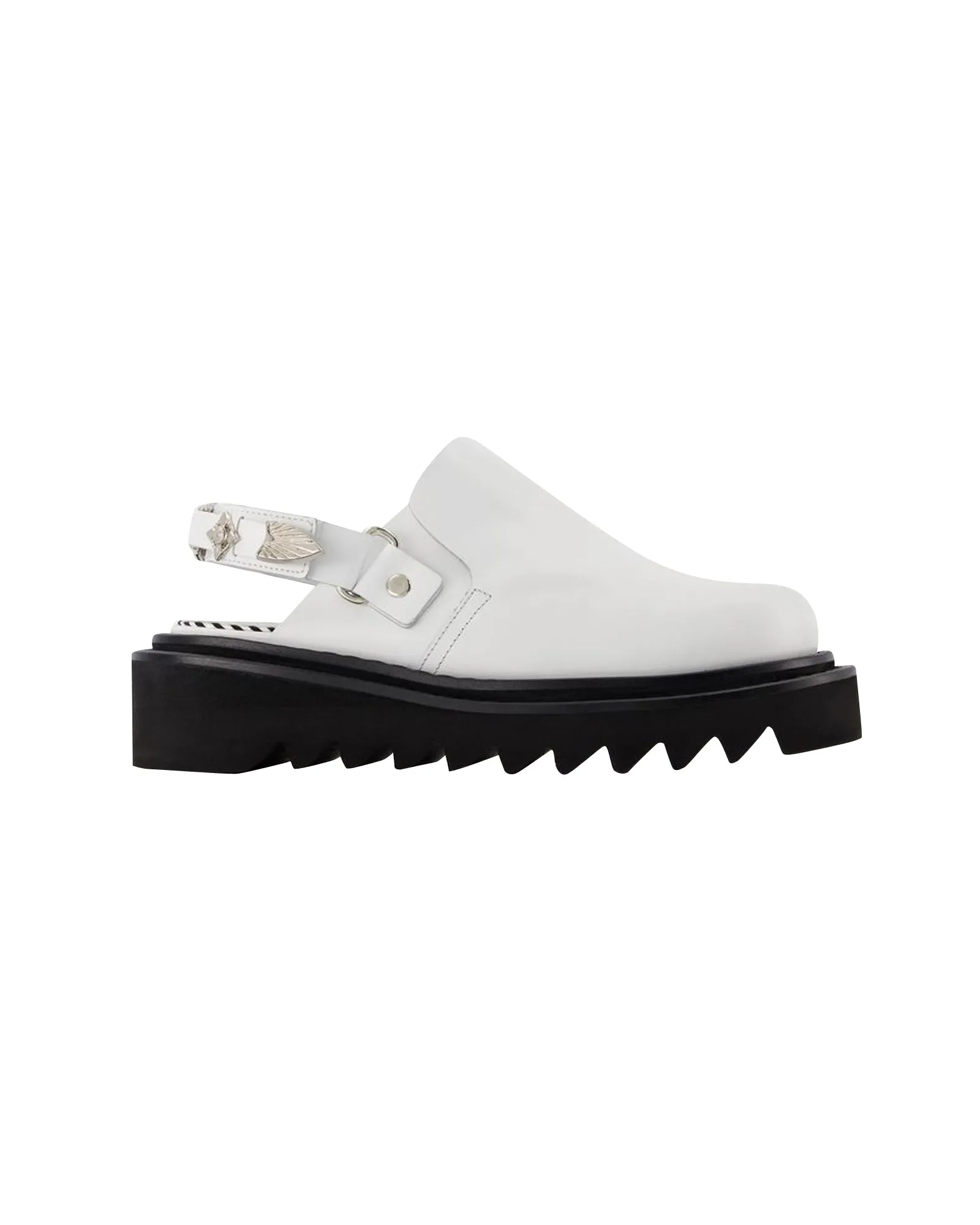 Aj1239 Mules - Toga Pulla - White - Leather