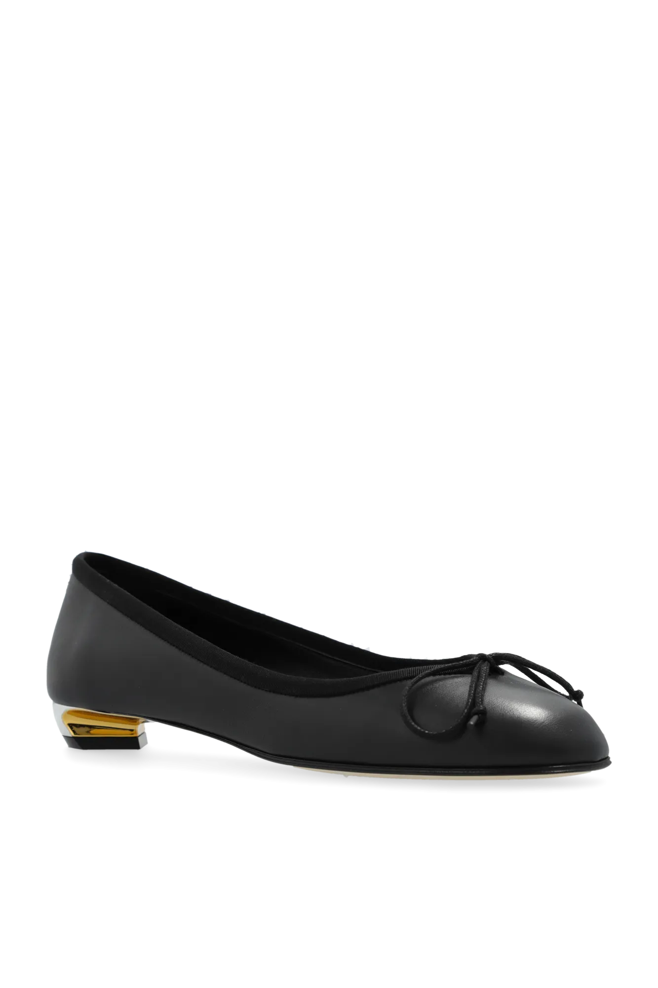 Alexander Mcqueen Leather Ballet Flats