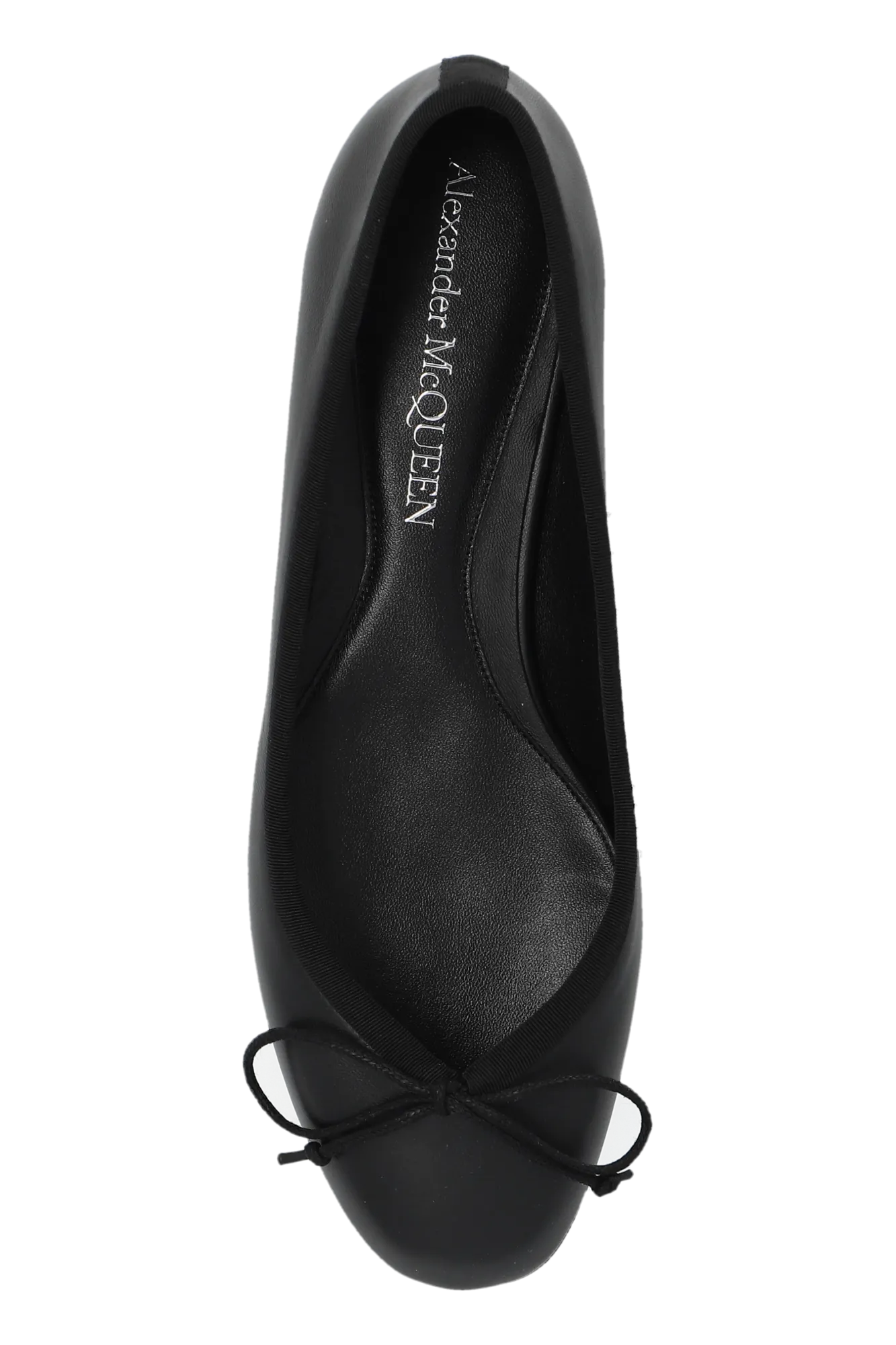 Alexander Mcqueen Leather Ballet Flats