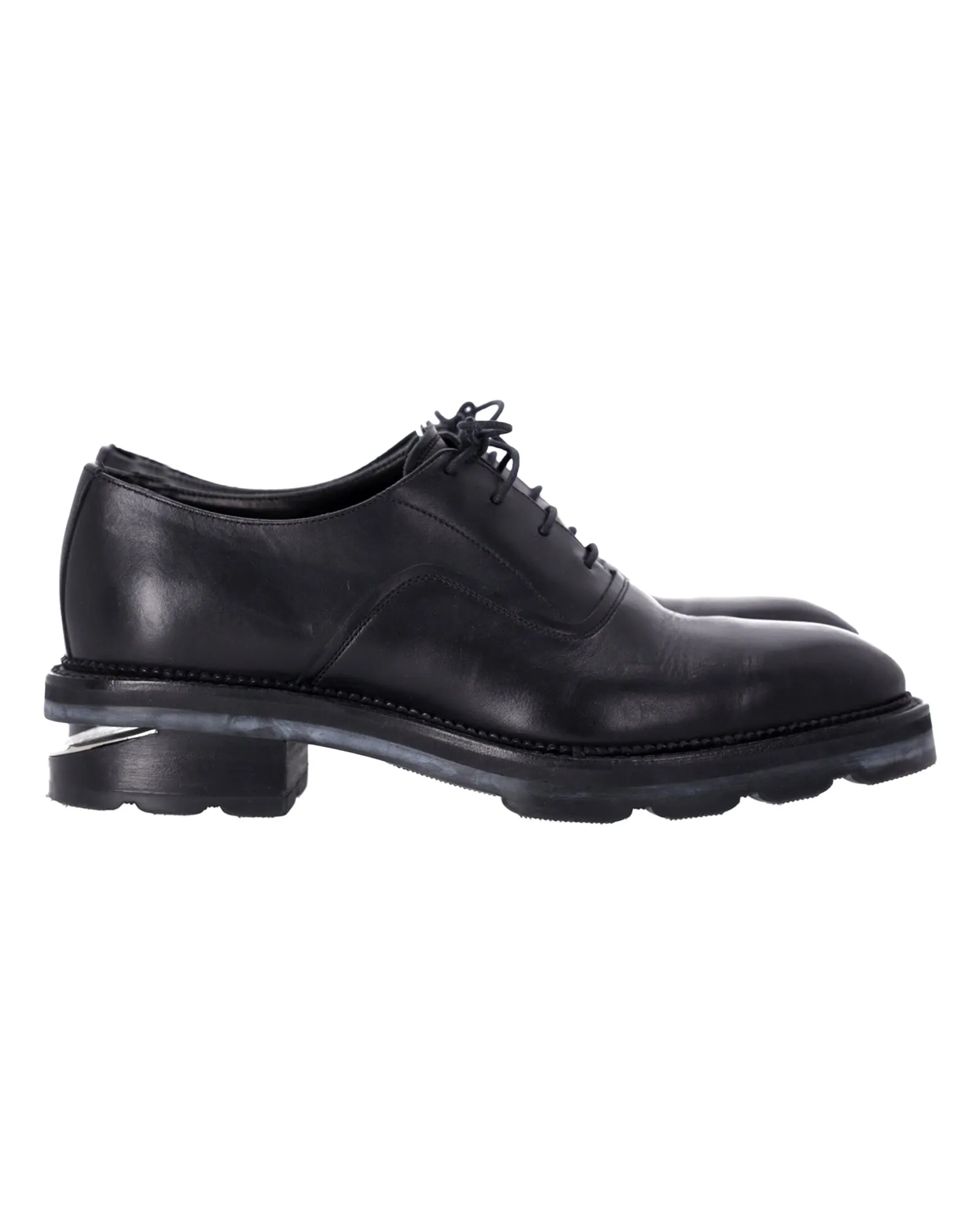 Alexander Wang Andy Oxfords in Black Leather