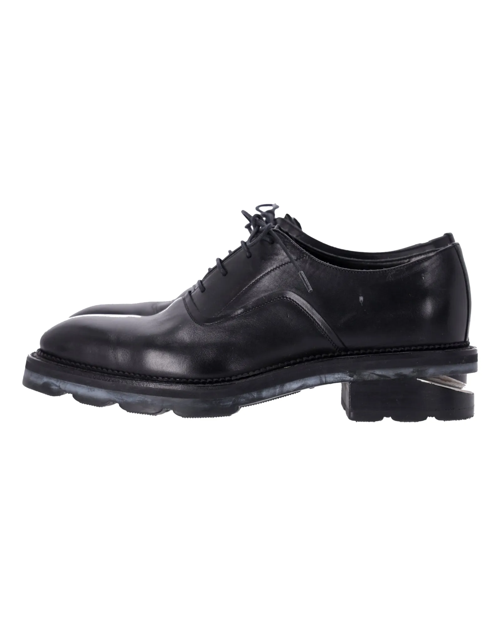 Alexander Wang Andy Oxfords in Black Leather