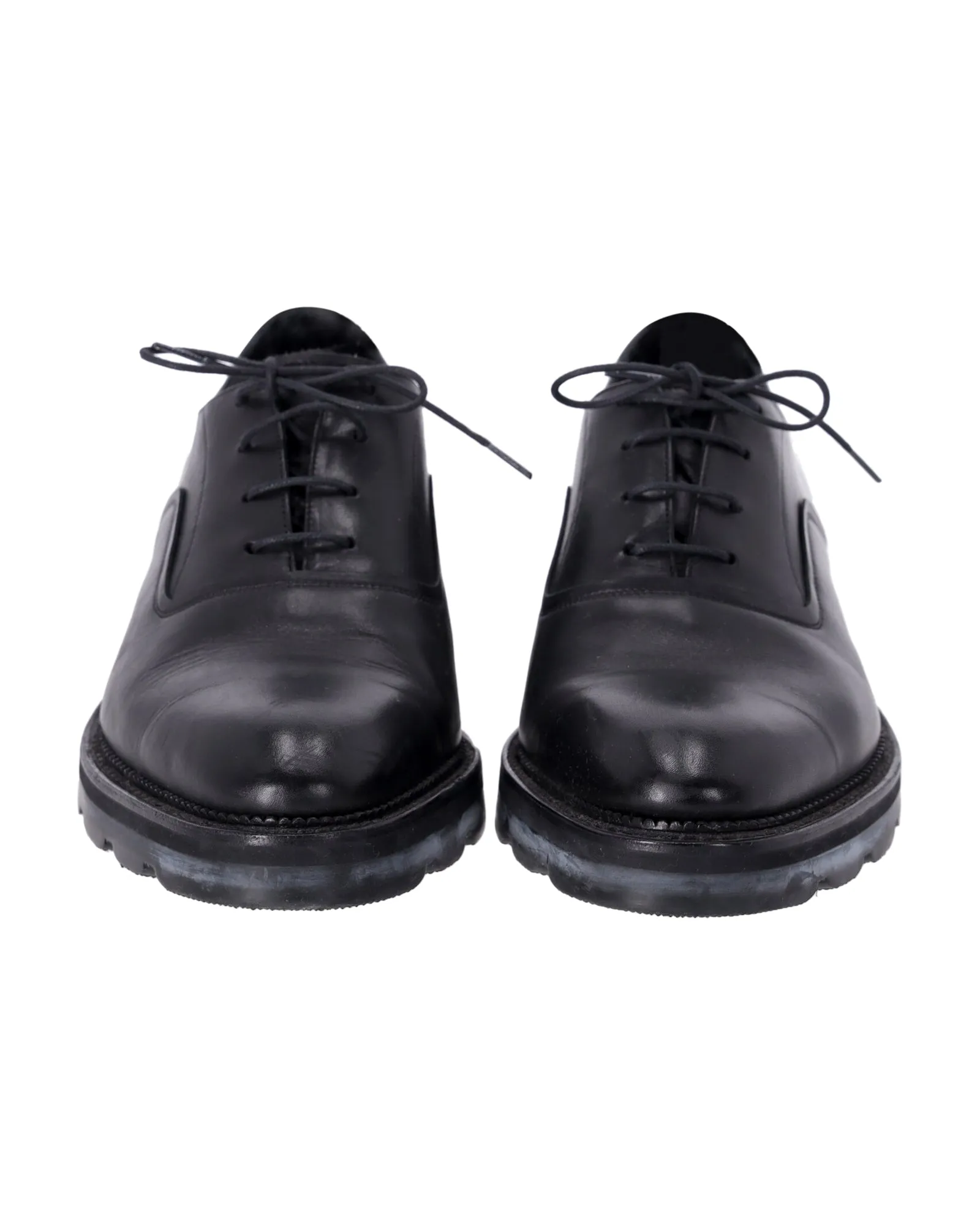 Alexander Wang Andy Oxfords in Black Leather