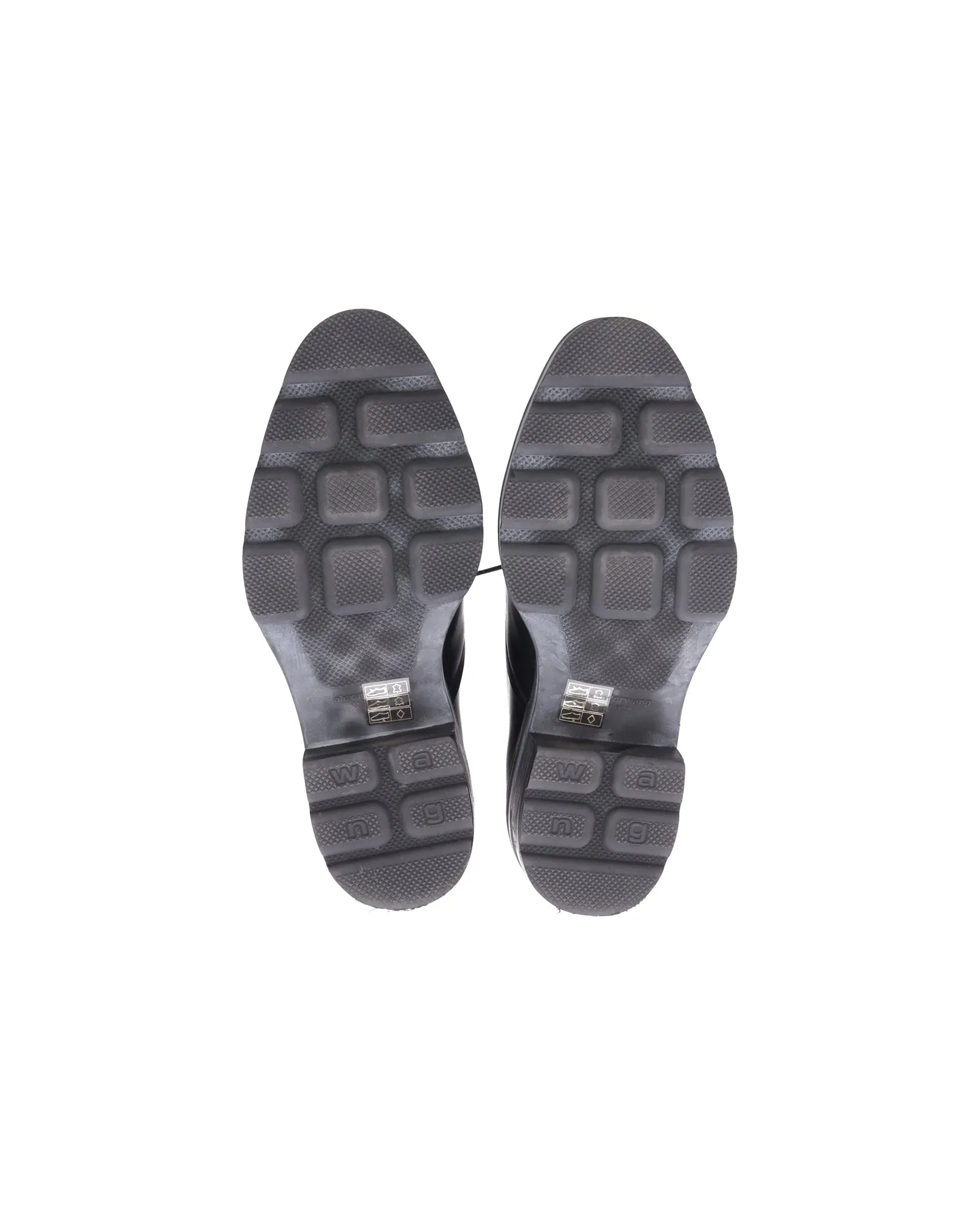 Alexander Wang Andy Oxfords in Black Leather