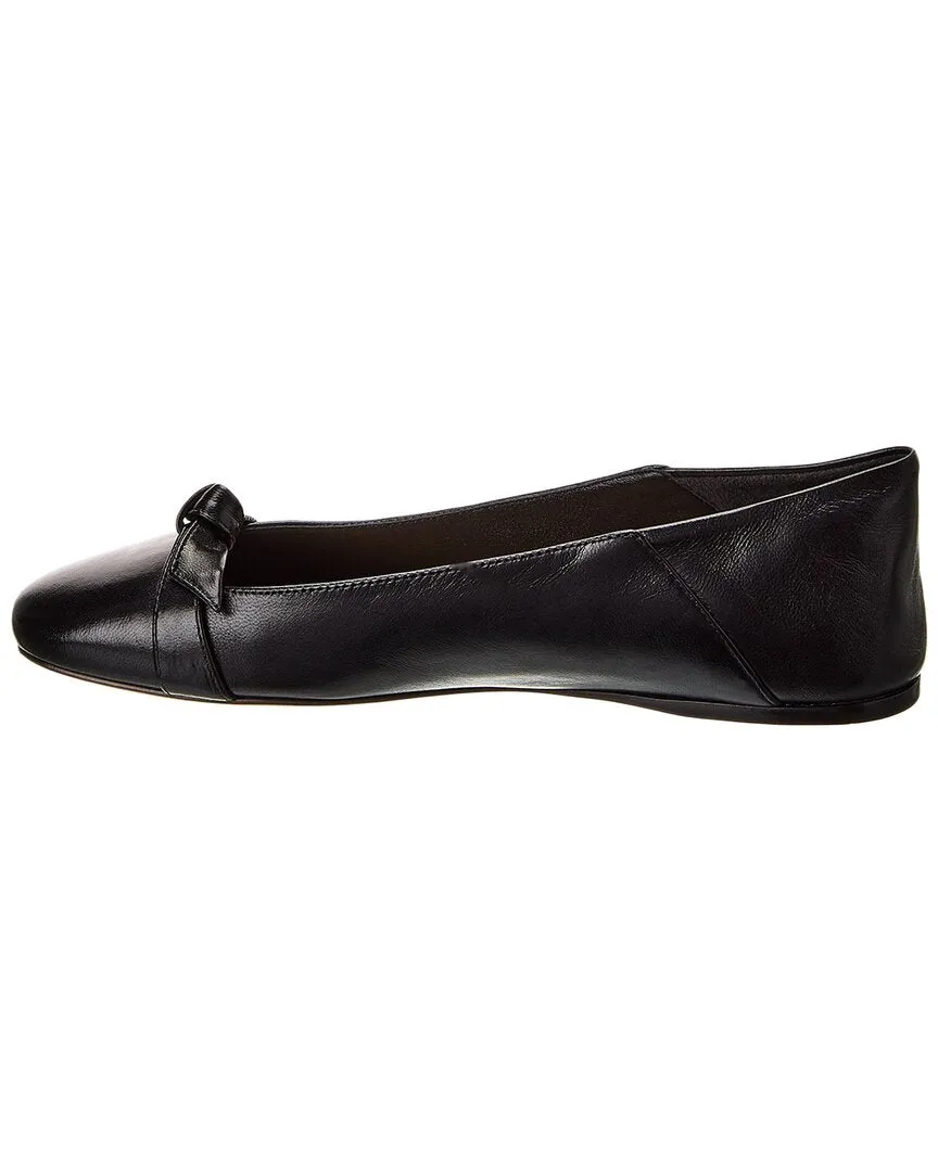 Alexandre Birman Clarita Collapsible Leather Flat