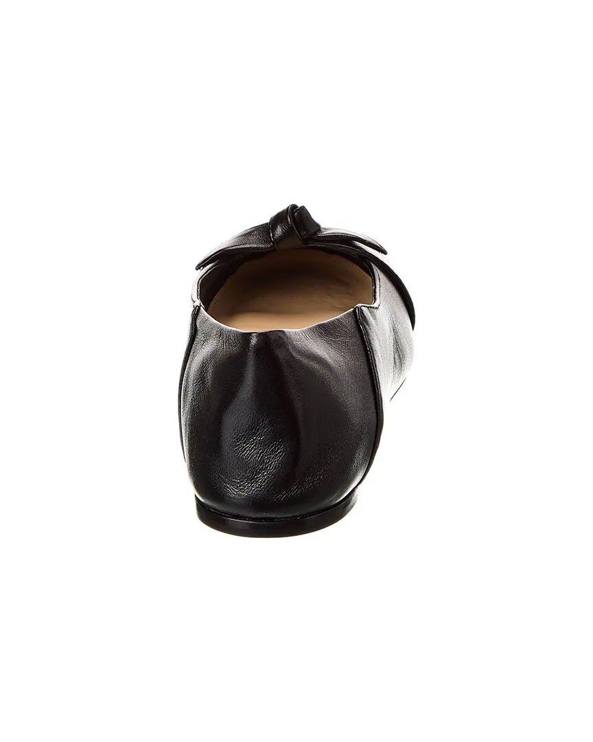 Alexandre Birman Clarita Collapsible Leather Flat
