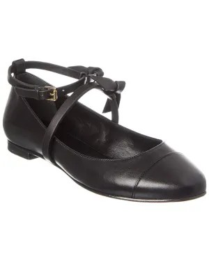 Alexandre Birman Slim Clarita Leather Ballet Flat