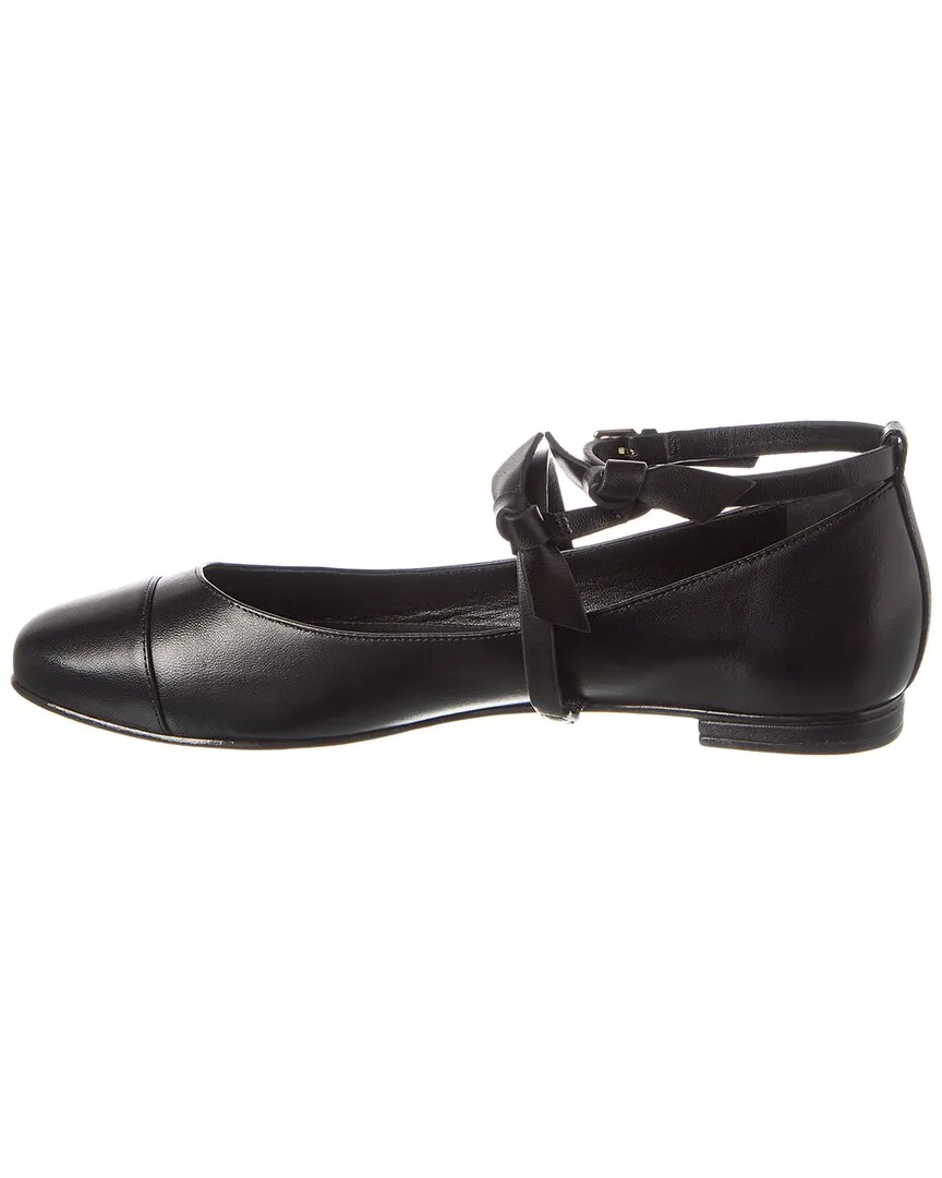 Alexandre Birman Slim Clarita Leather Ballet Flat