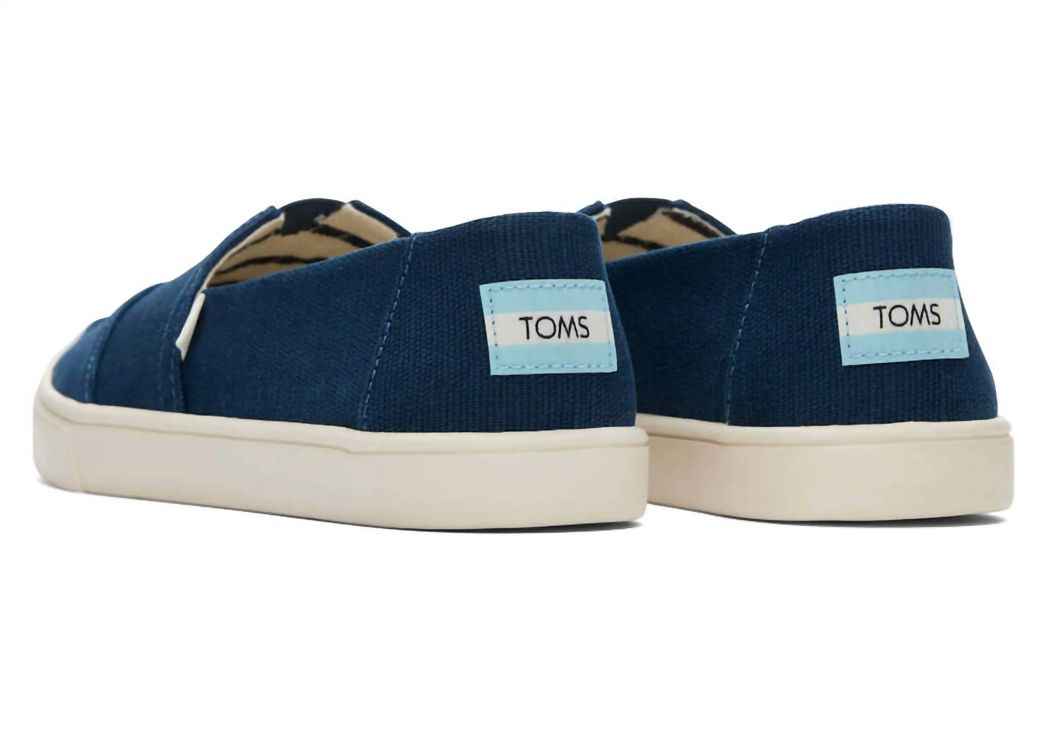 Alpargata Cupsole Heritage Canvas Loafer In Majolica Bue