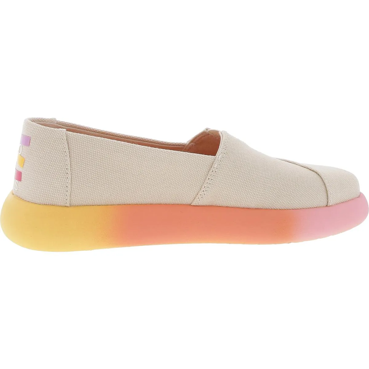 ALPARGATA MALLOW Womens Ortholite Canvas Slip-On Sneakers