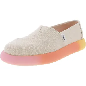 ALPARGATA MALLOW Womens Ortholite Canvas Slip-On Sneakers