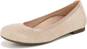 Anita Supportive Ballet Flat - Medium Width In Gold