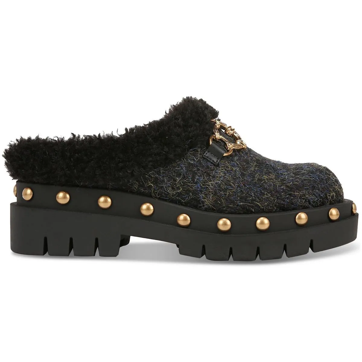 Annie Cozy Womens Faux Fur Man Made Clogs