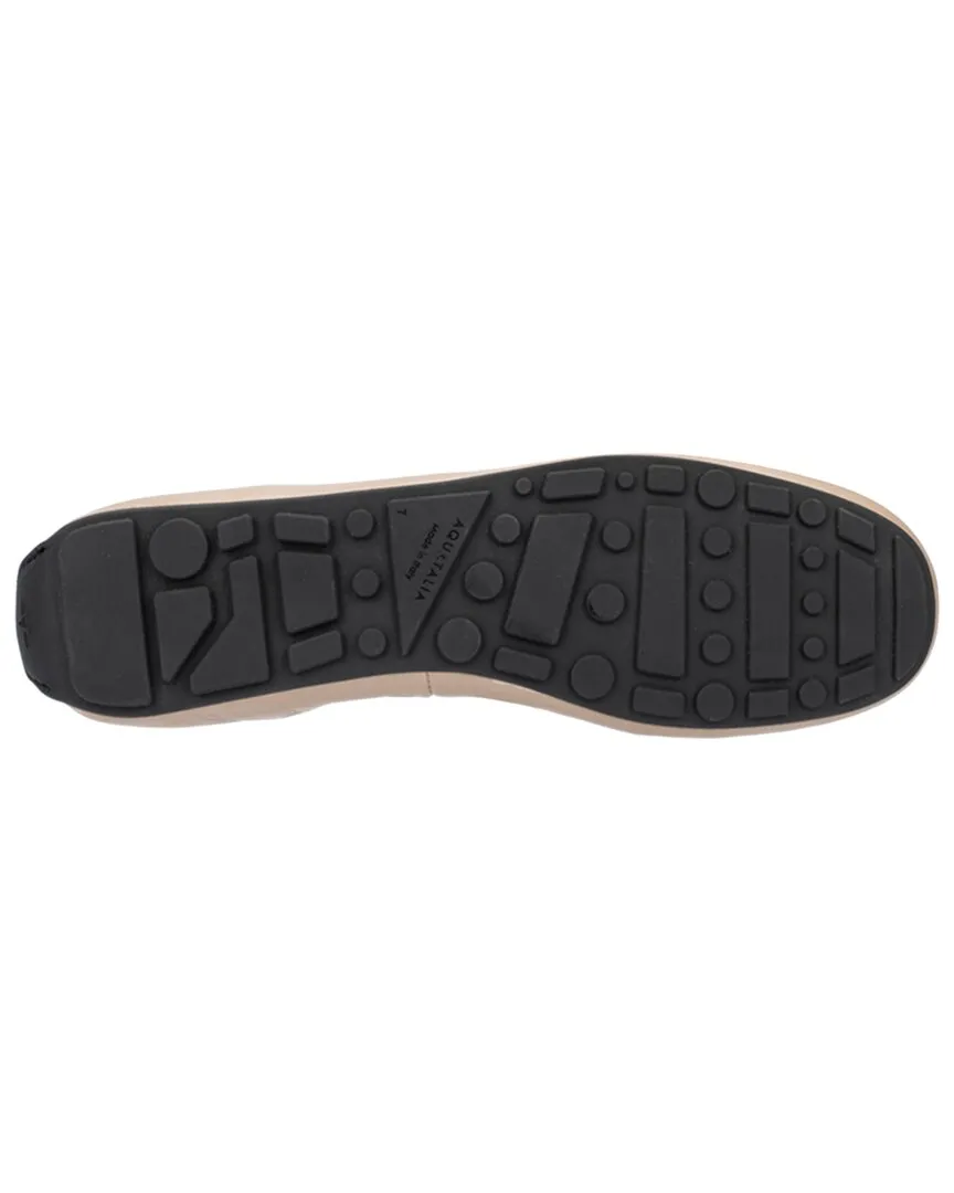 Aquatalia Quortney Weatherproof Leather Flat