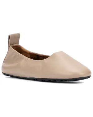 Aquatalia Quortney Weatherproof Leather Flat