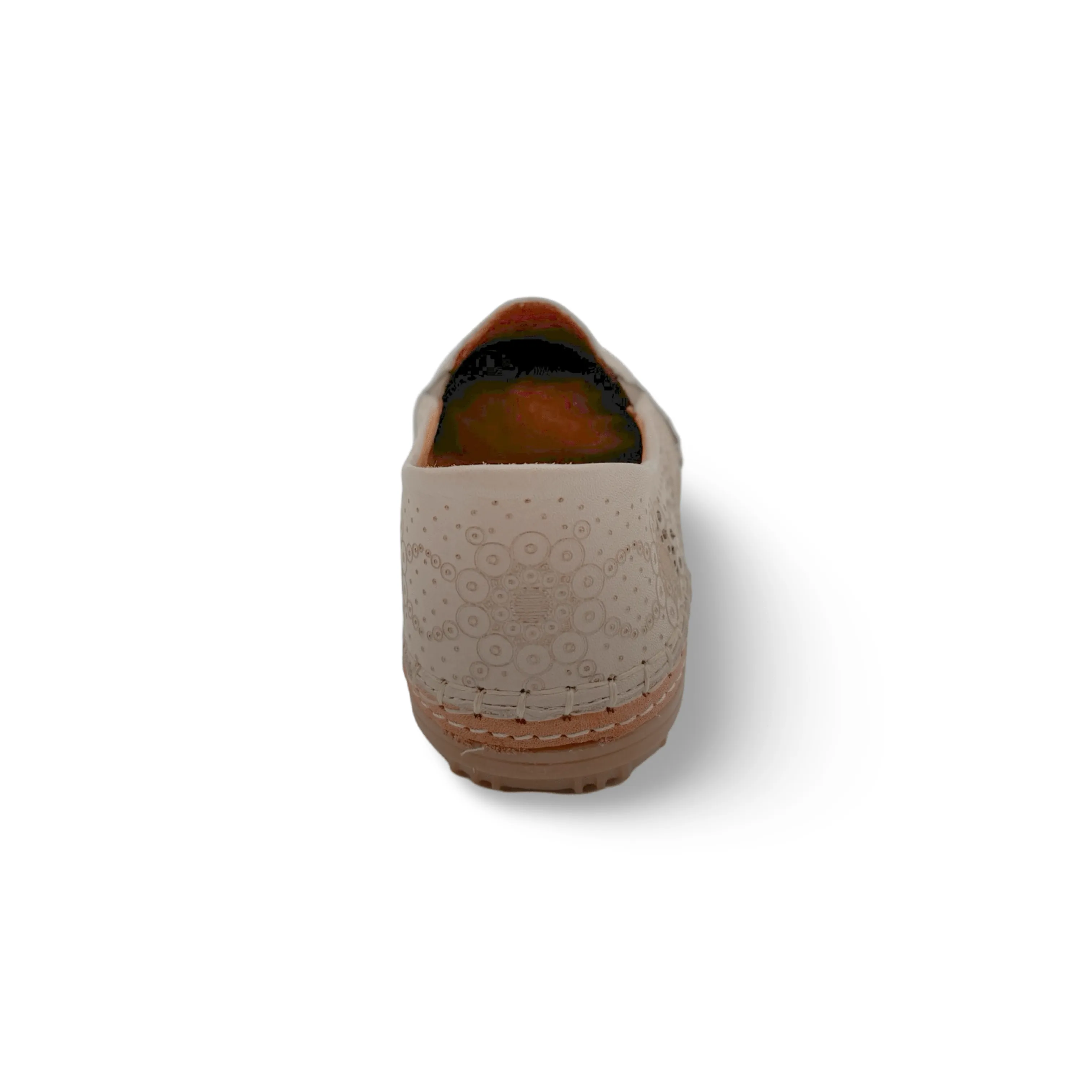Atzi Mink Leather Flat