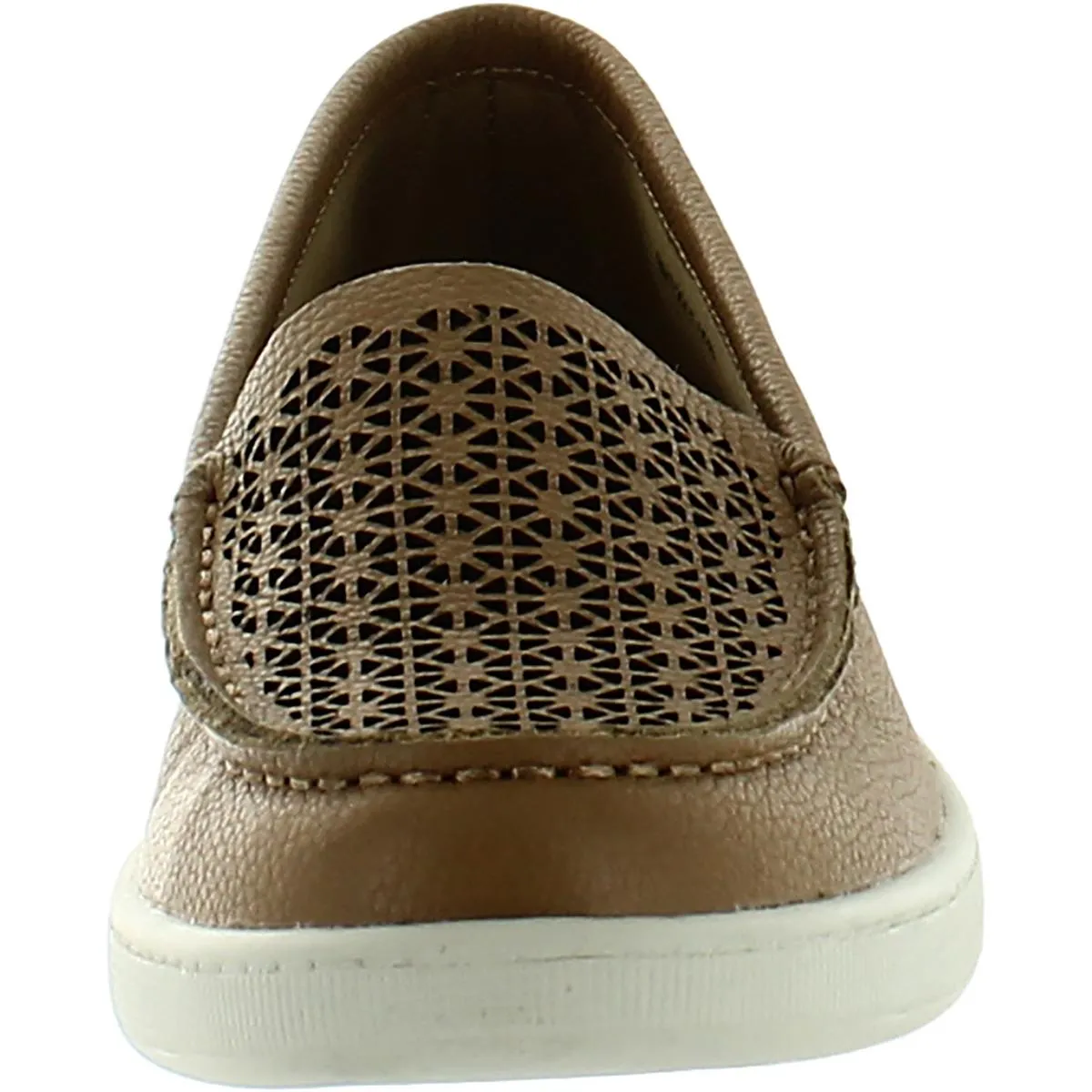Audrey Womens Pull-on Leather Moccasins