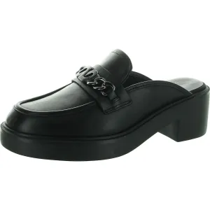 Ayden Womens Chain Leather Mules