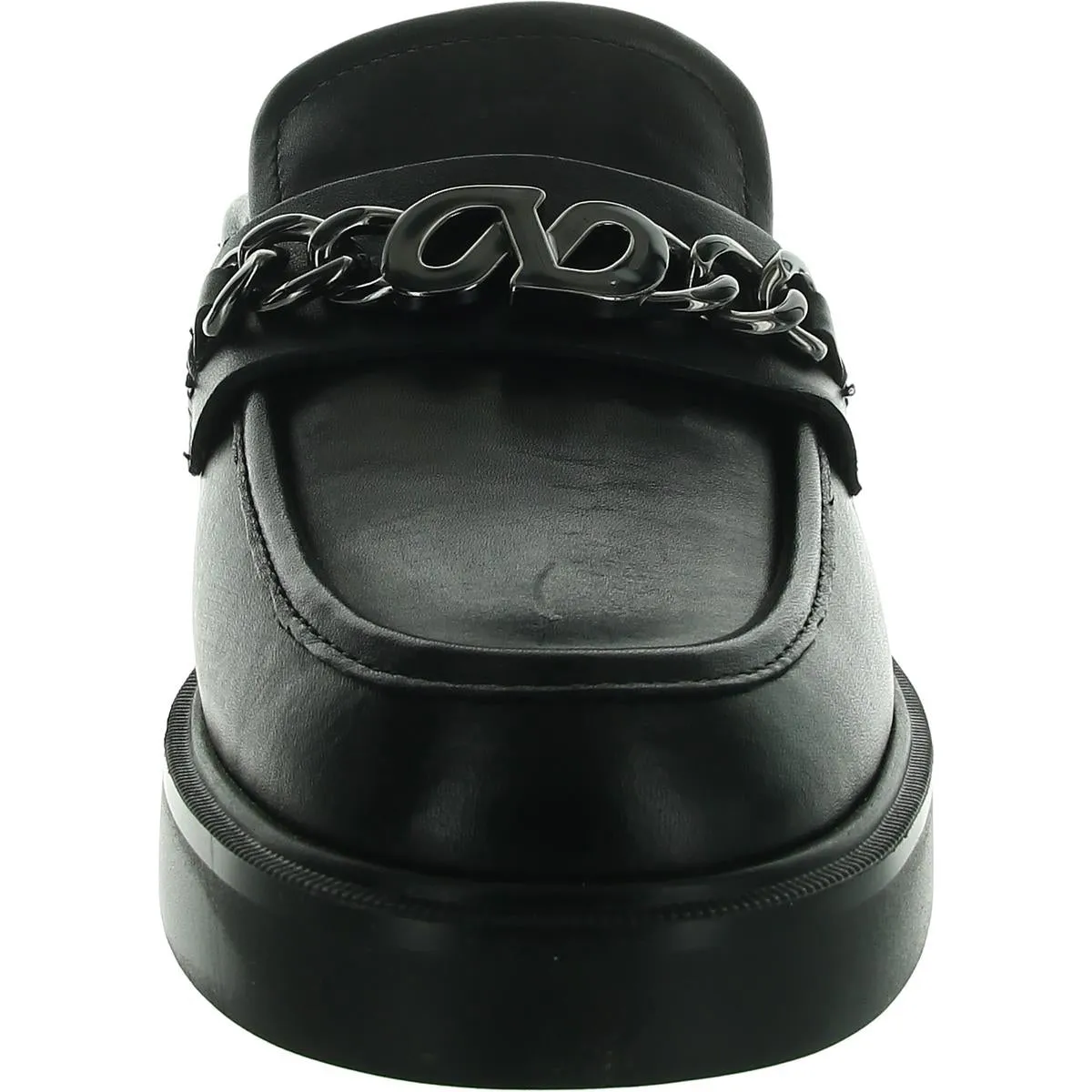 Ayden Womens Chain Leather Mules