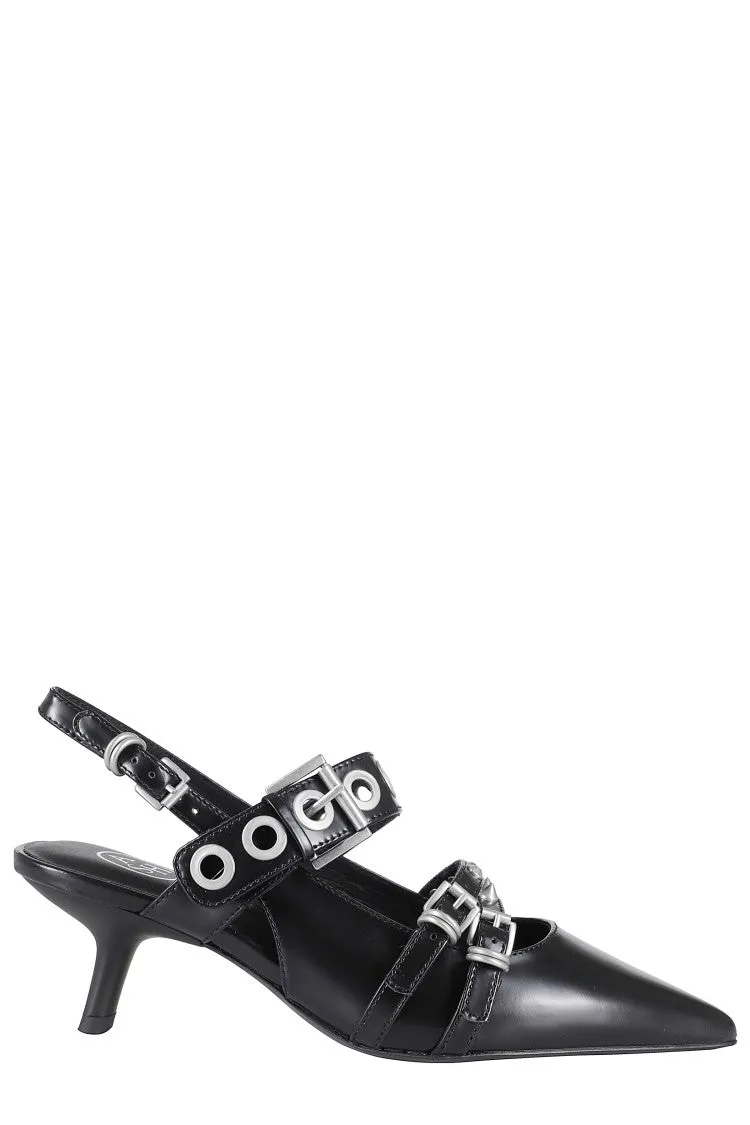 Babel Slingback Decollete - Black