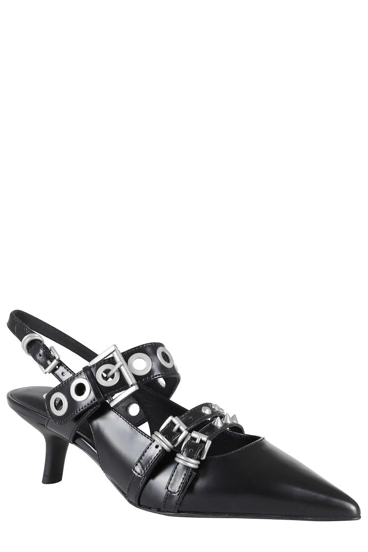 Babel Slingback Decollete - Black
