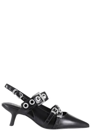 Babel Slingback Decollete - Black