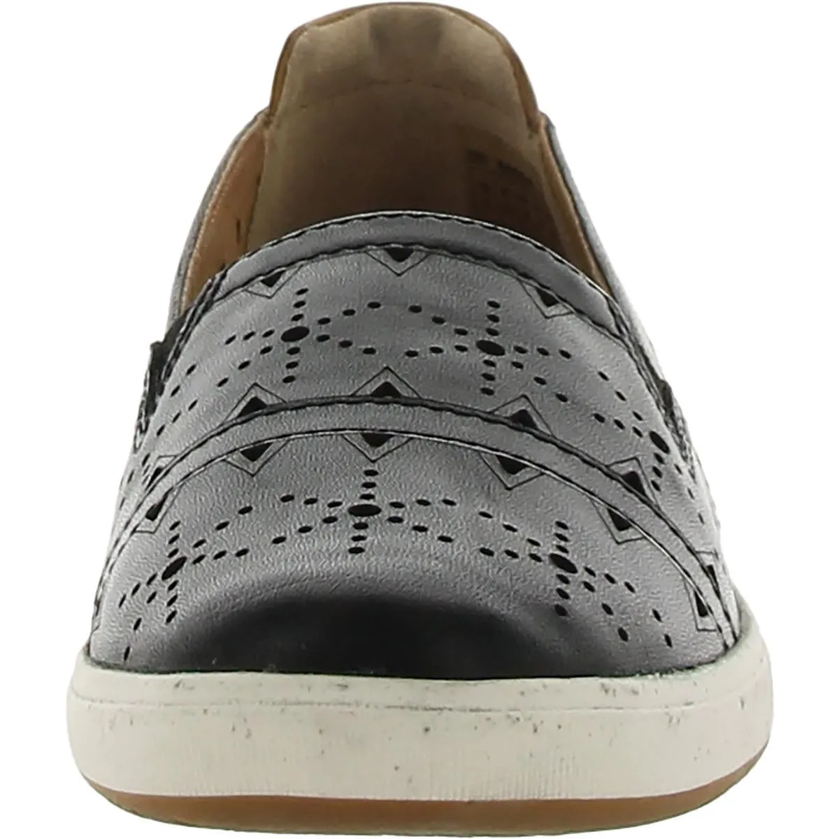 Bailee Slip Womens Leather Dressy Loafers