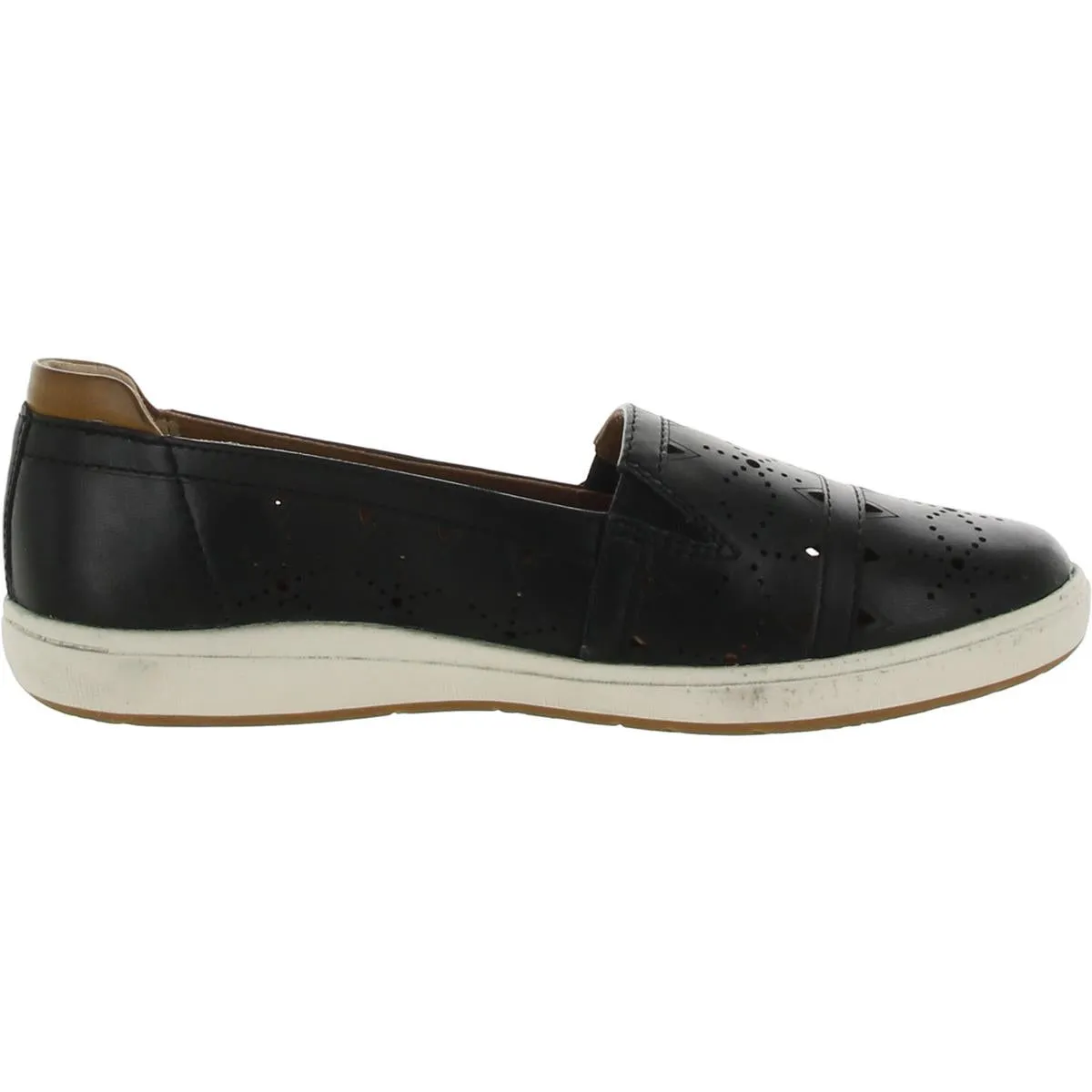 Bailee Slip Womens Leather Dressy Loafers