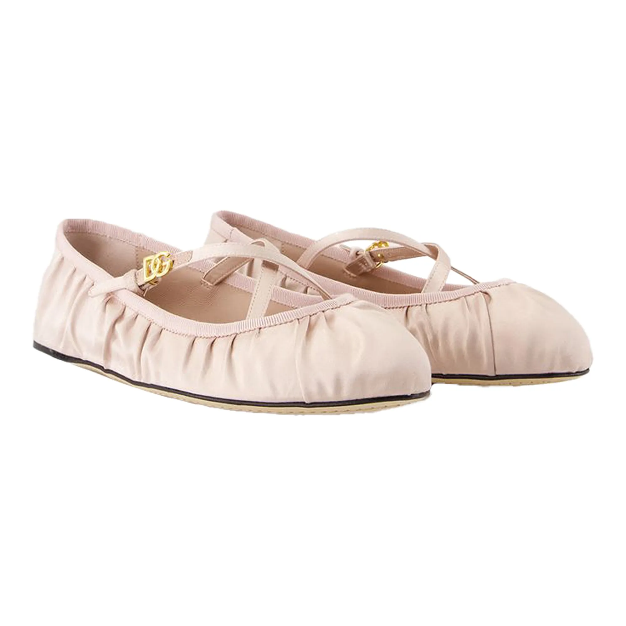 Ballerinas - Dolce&Gabbana - Satin - Neutral