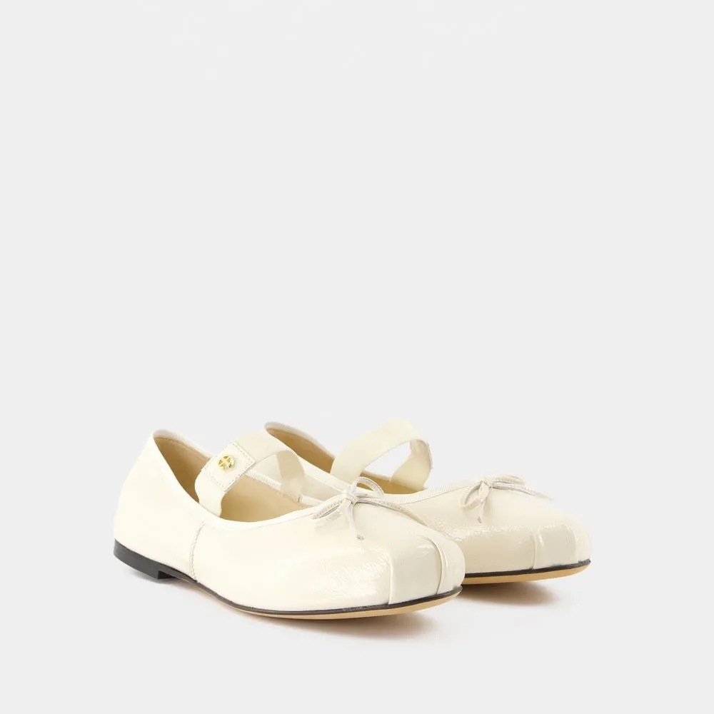 Ballerinas Jolie - Leather - White