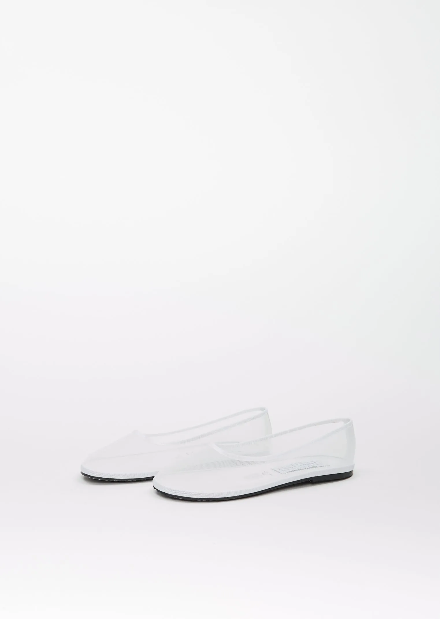Ballet Round Mesh Ness  White