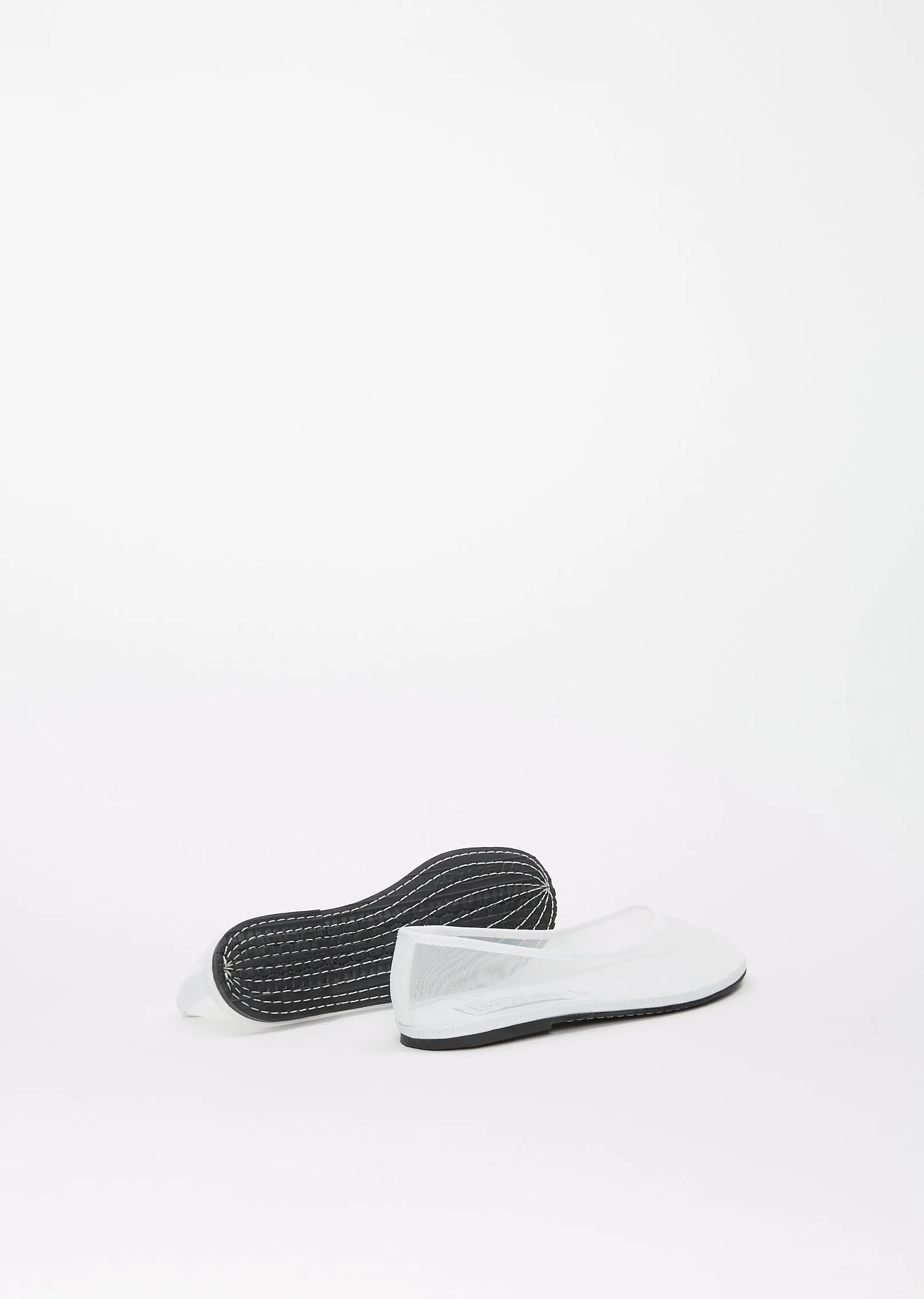 Ballet Round Mesh Ness  White