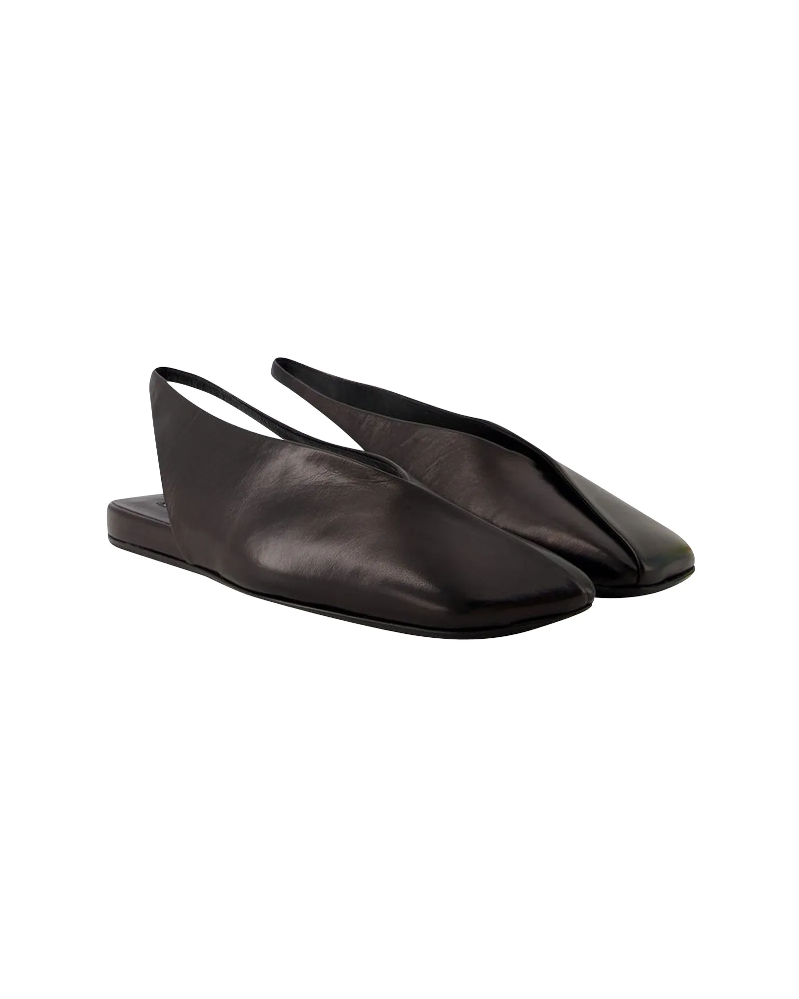 Ballet Sandals - Jil Sander - Leather - Black