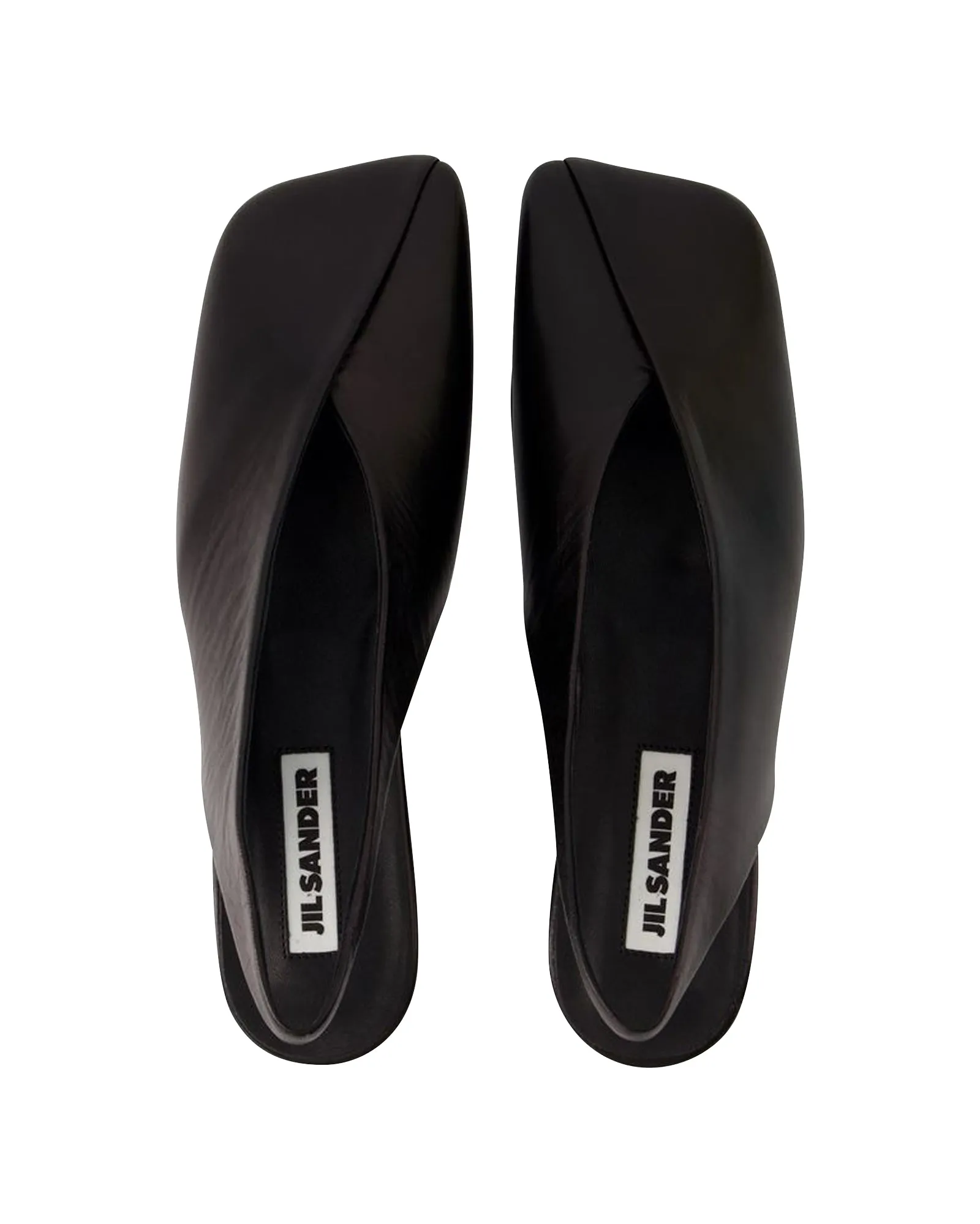 Ballet Sandals - Jil Sander - Leather - Black