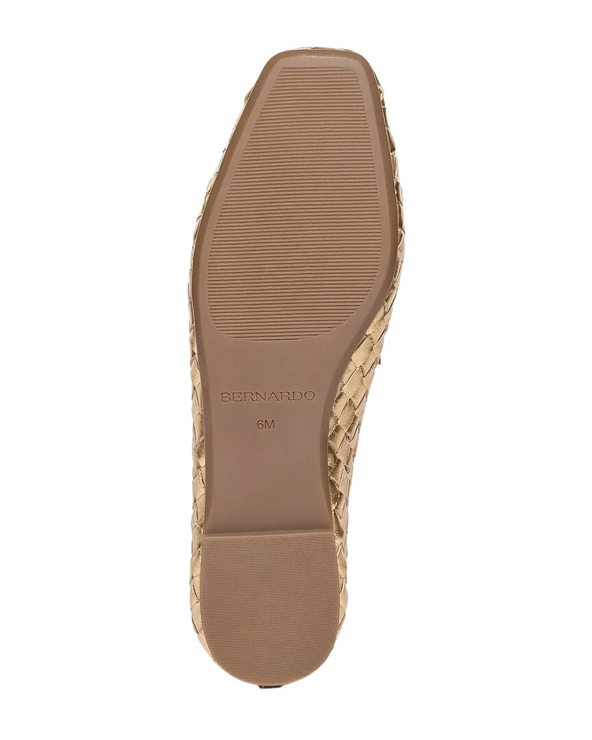 Bernardo Gwynn Woven Leather Flat