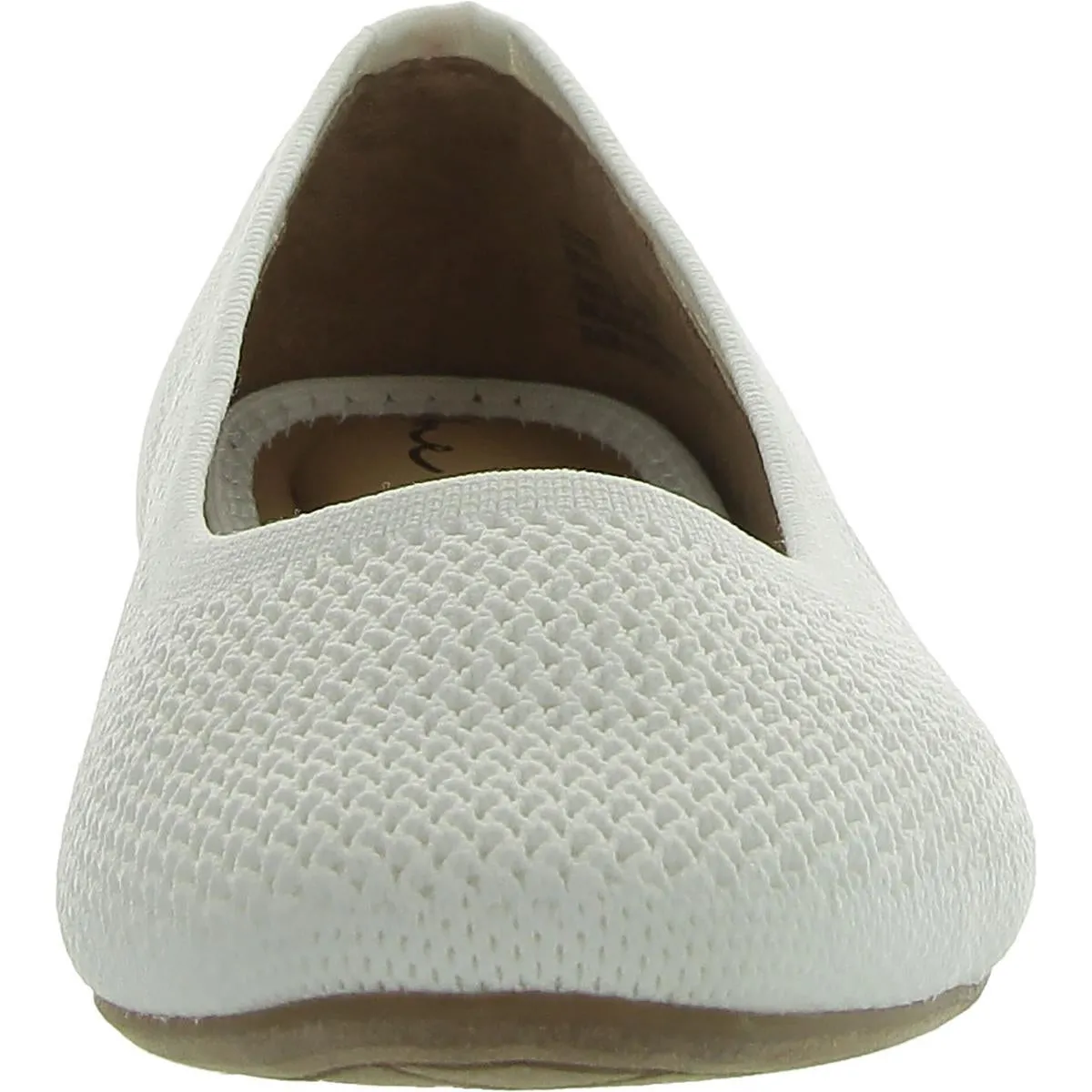 Bevin 15 Womens Knit Slip On Ballet Flats