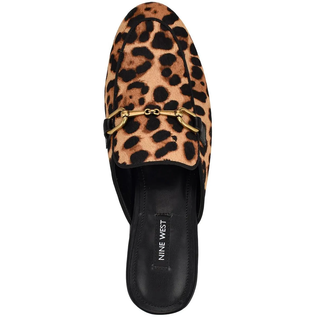 Bhalyap Womens Animal Print Leather Mules