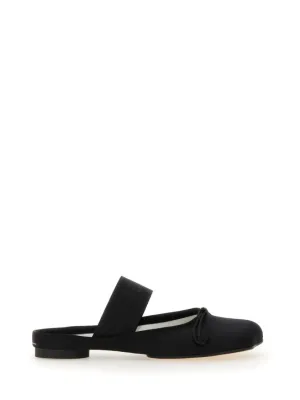 Black Ballerina Shoes Logo