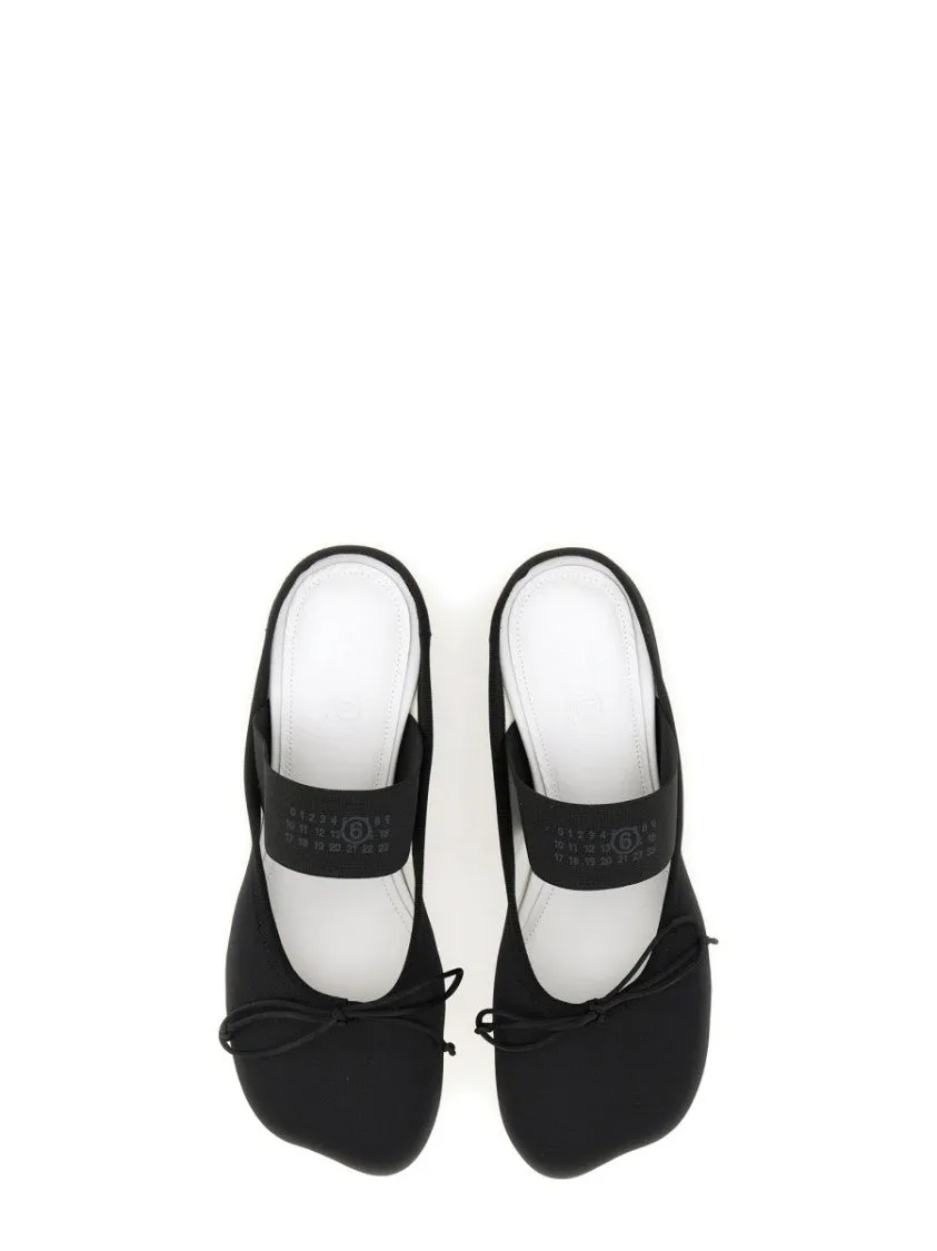 Black Ballerina Shoes Logo