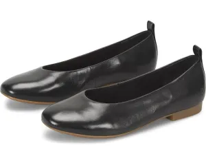 Born Patrice BR0064103 Ballet Flat Women US 8 Black Leather Slip On Shoes FZP079 (Black,8)