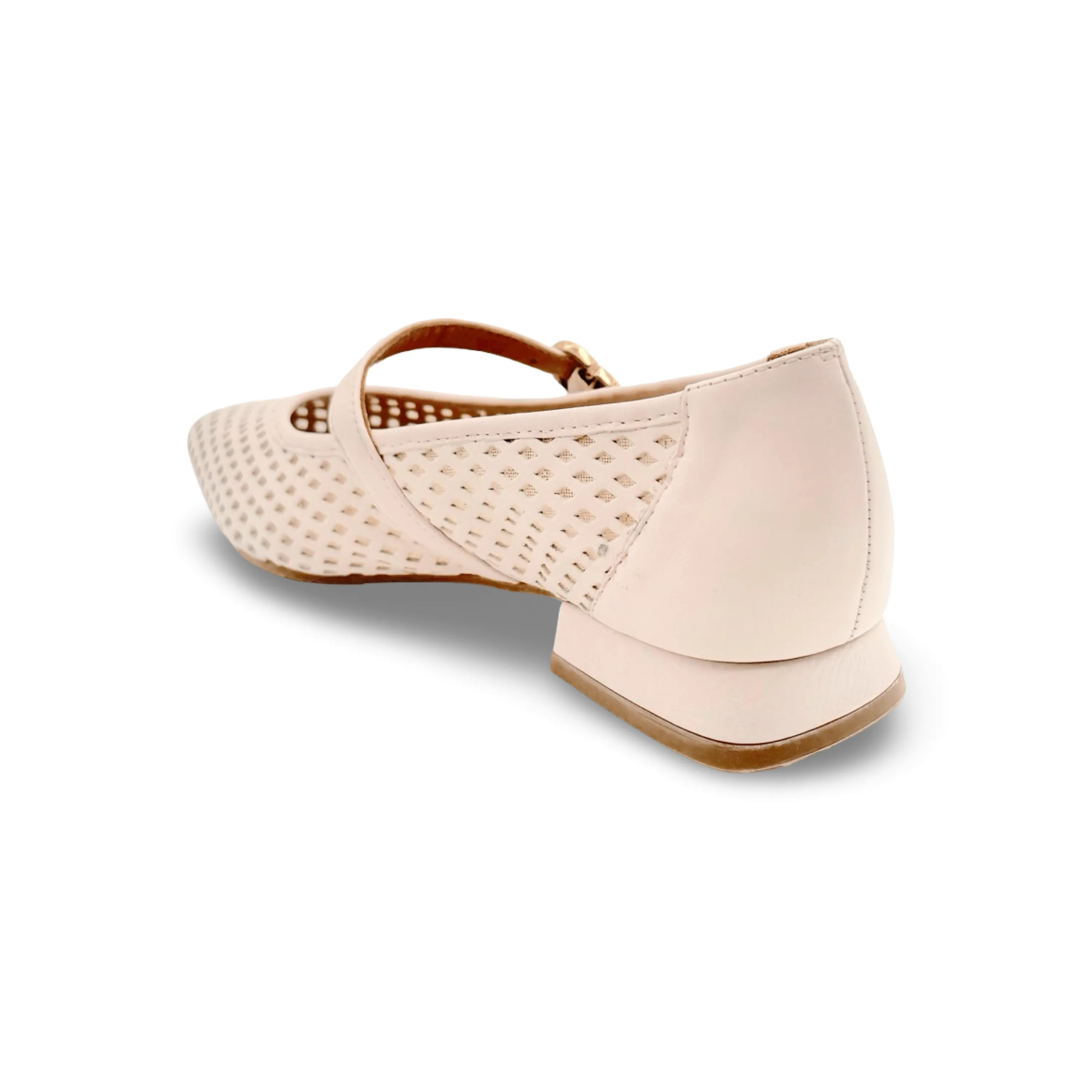 BRO5259 Nude Mary Jane Flat