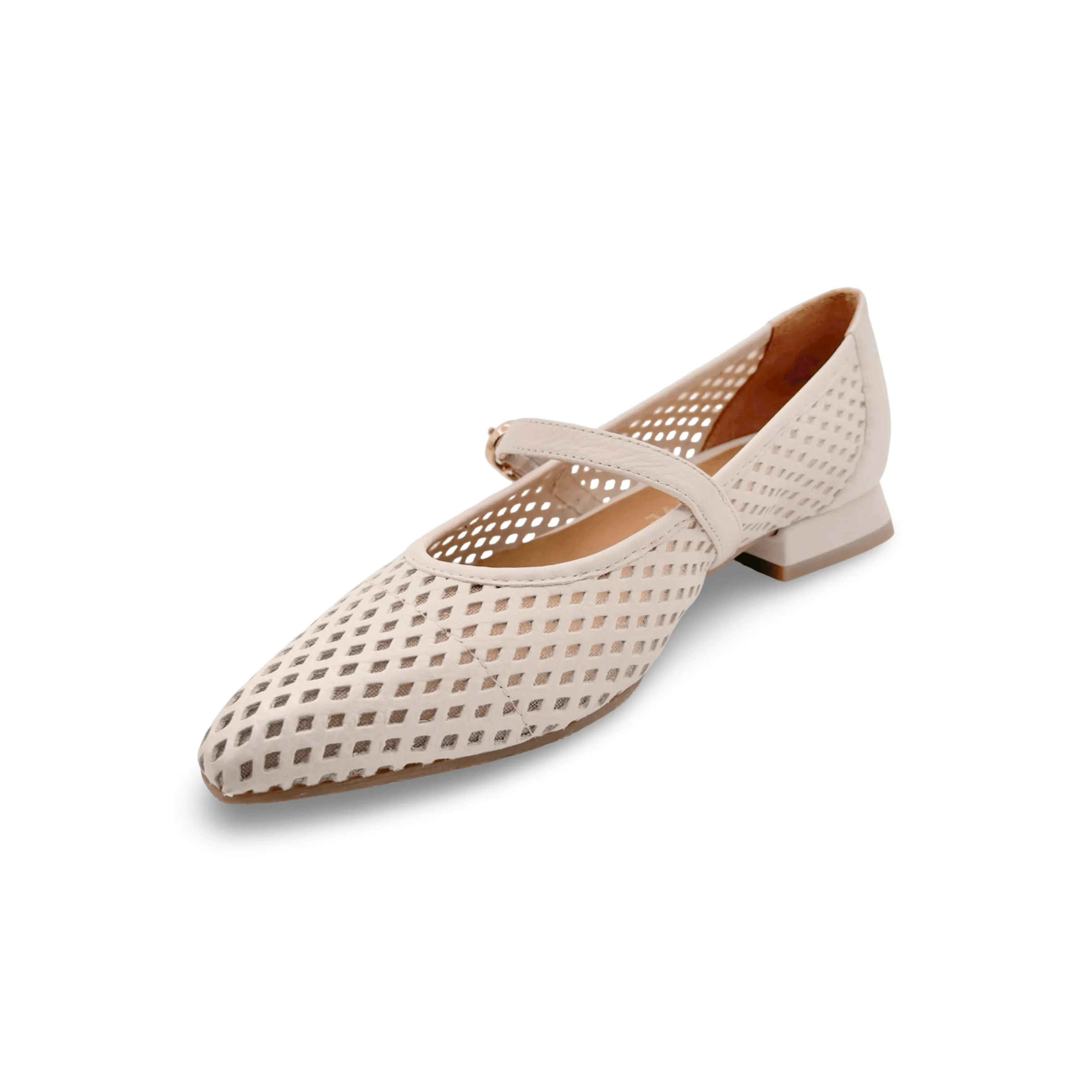 BRO5259 Nude Mary Jane Flat