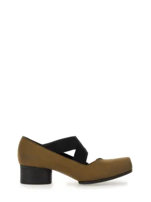 Brown Carbon Fiber Ballerina Shoes