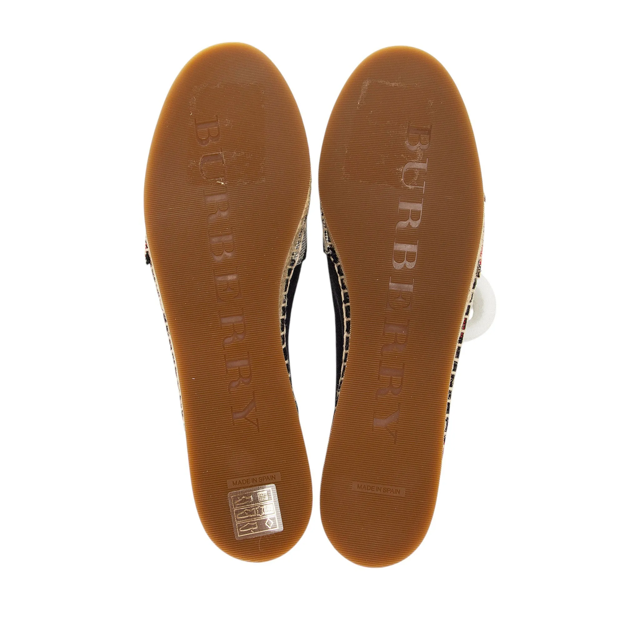 Burberry Check Hodgeson Espadrilles