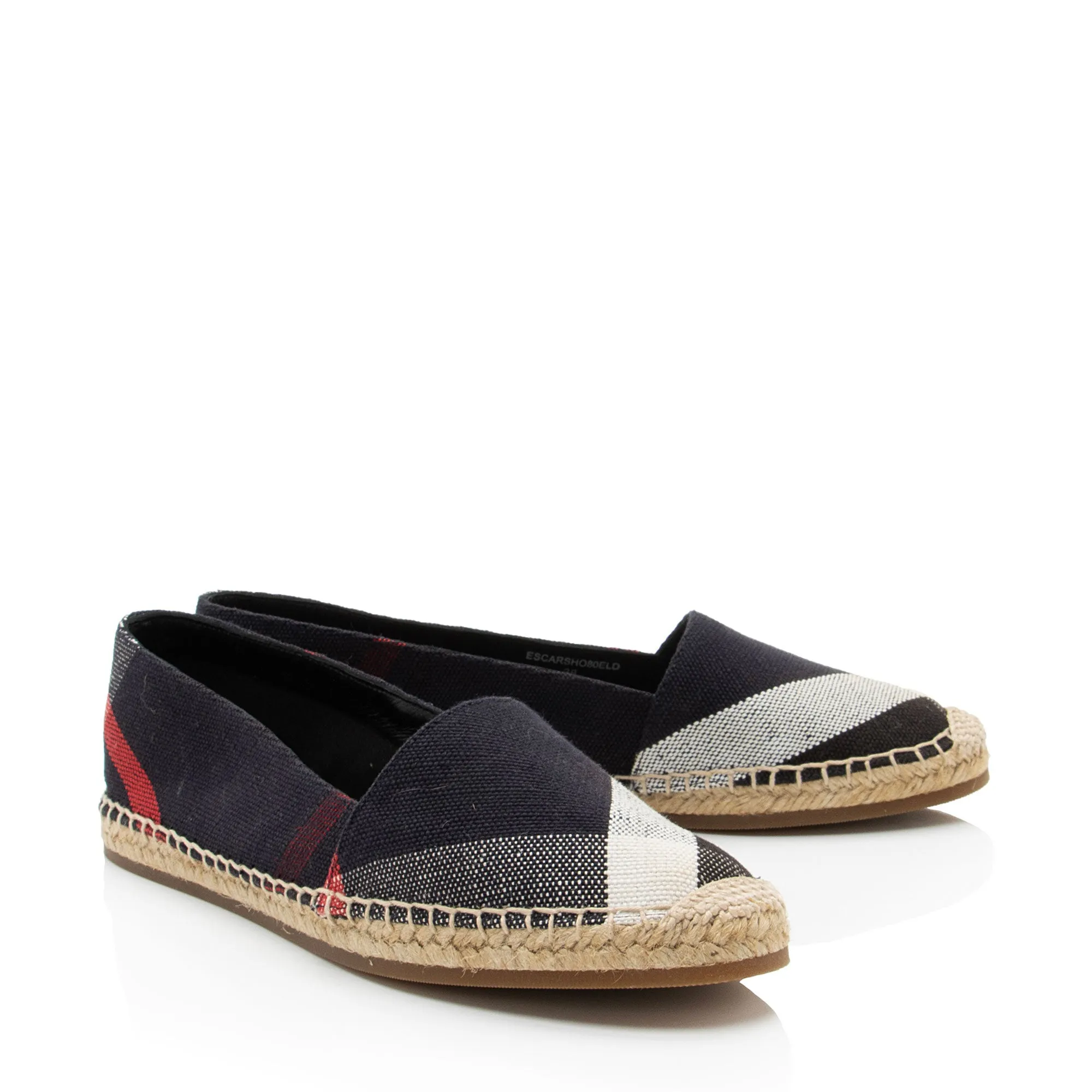 Burberry Check Hodgeson Espadrilles
