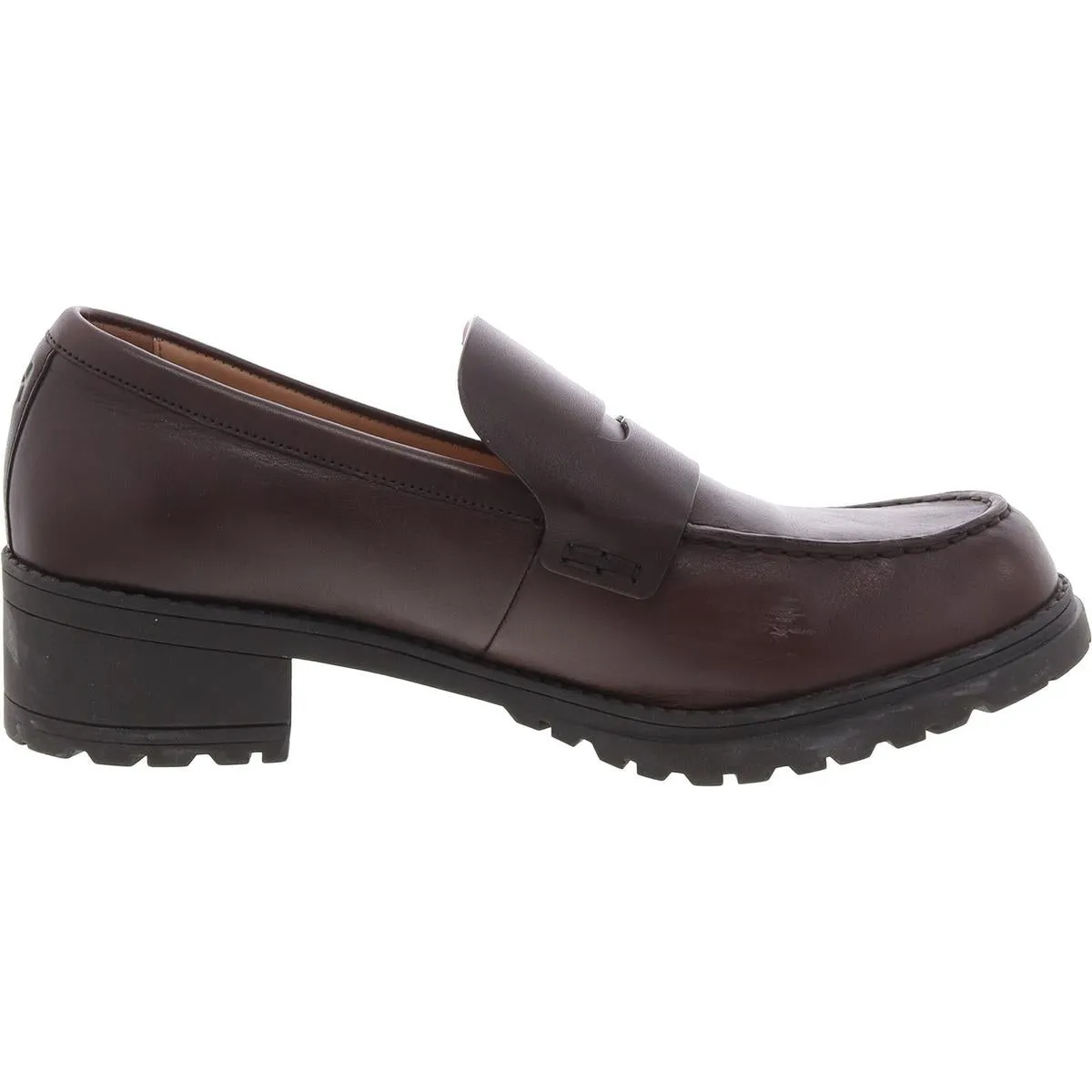 Camea Womens Leather Slip-On Loafers