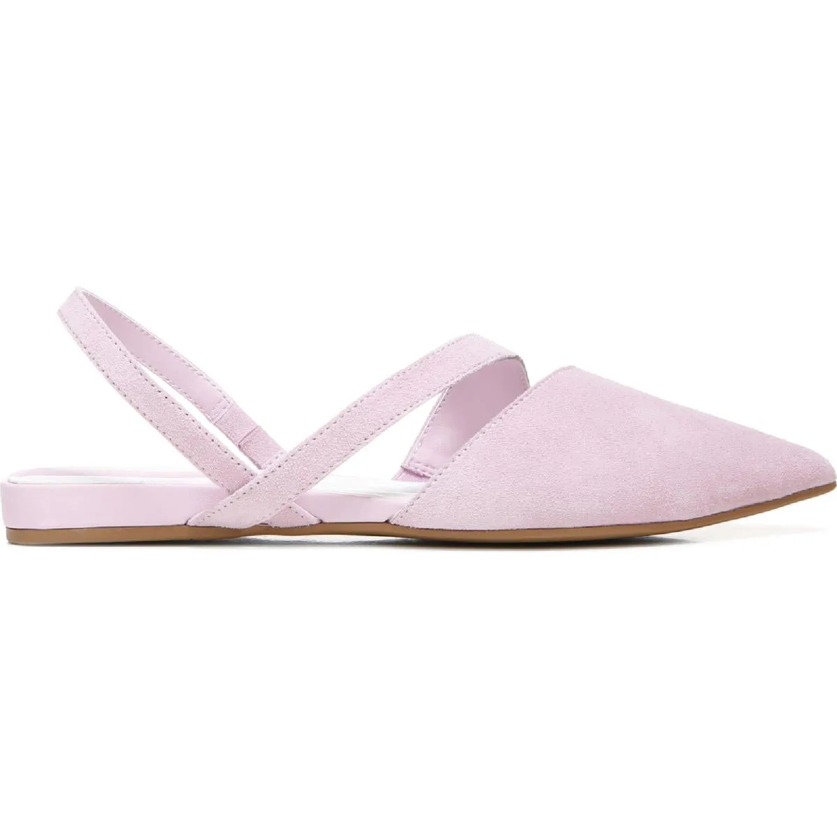 Canary Womens Leather Slip On D'Orsay